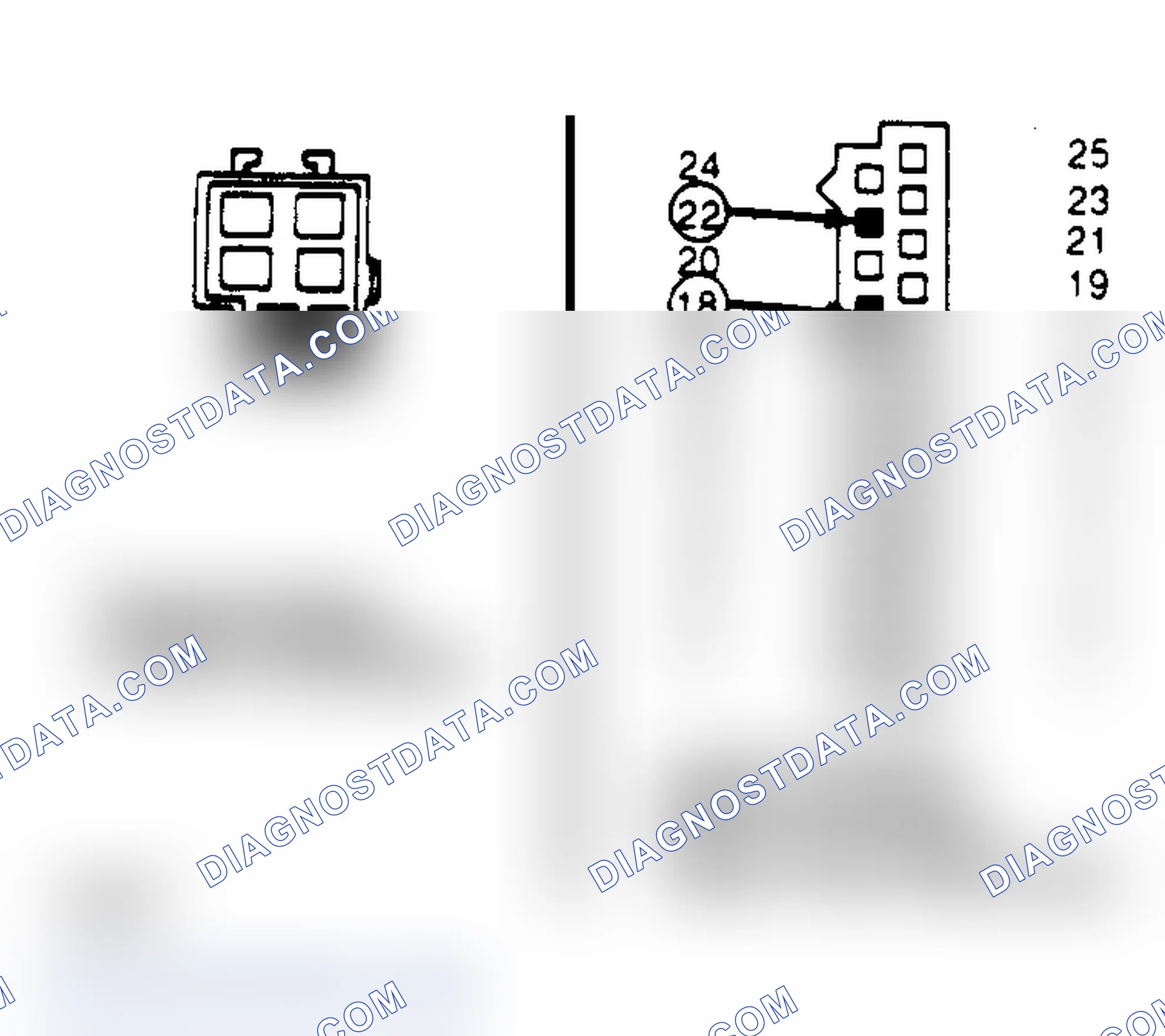Scheme 173: Throttle Body 4-Wire Connector & Logic Module Red Connector View From Wire End