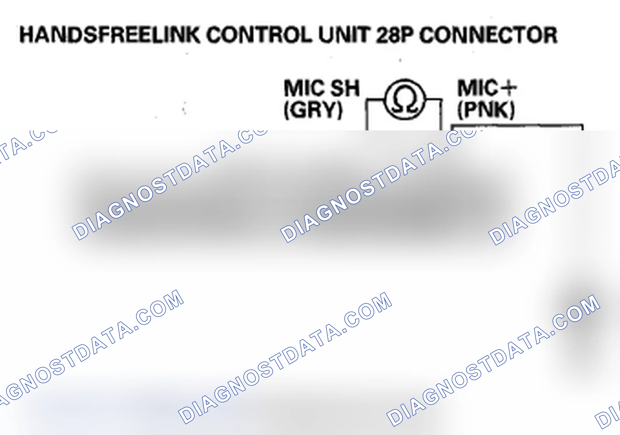 Scheme 561: DTC B1776: Microphone Input/Output Shorted to Ground (without navigation)
