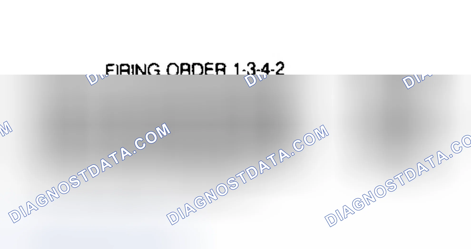 Scheme 1: Firing Order & Distributor Rotation (VIN 6 & 8)