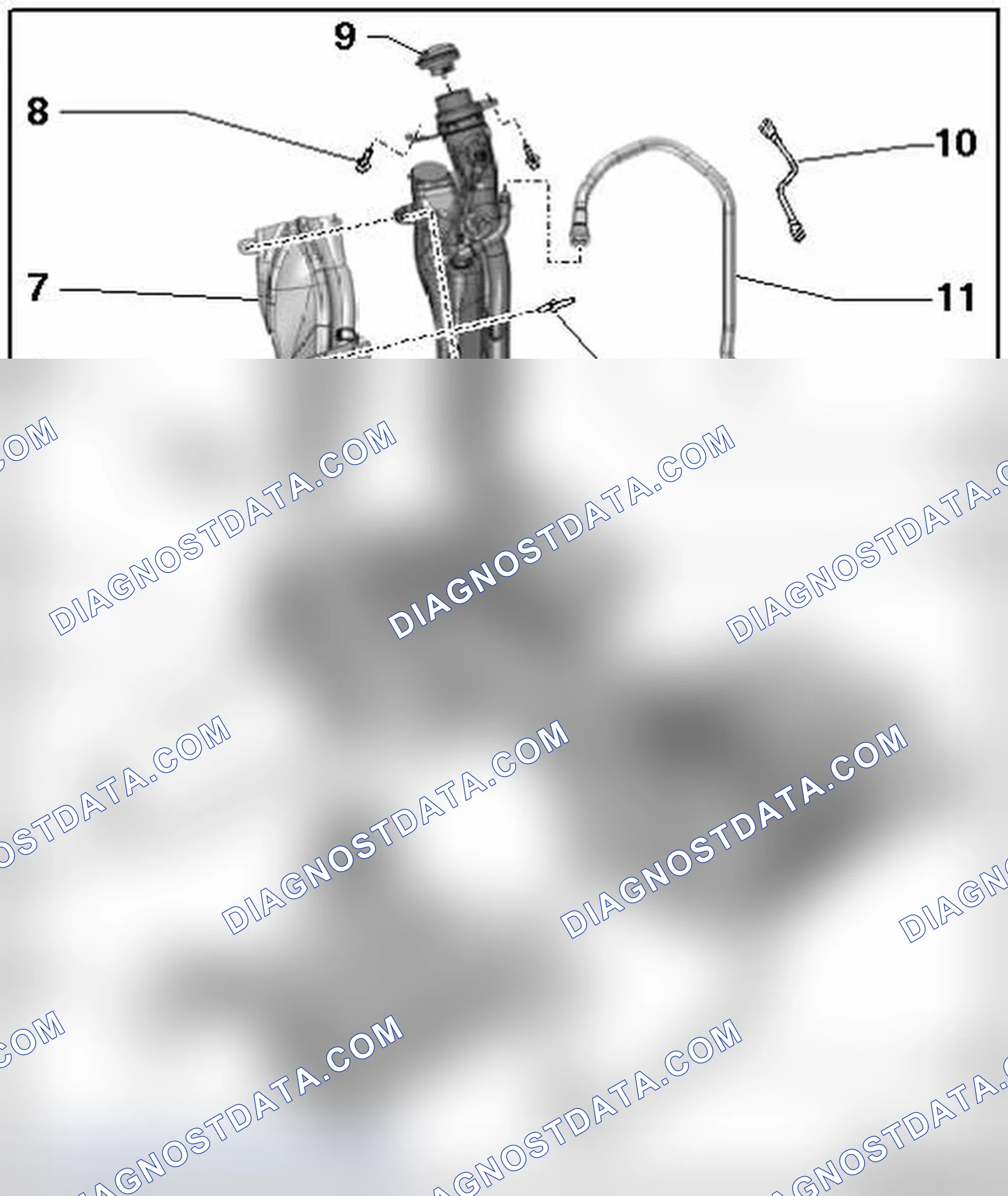 Scheme 182: FUEL TANK WITH ATTACHMENTS OVERVIEW