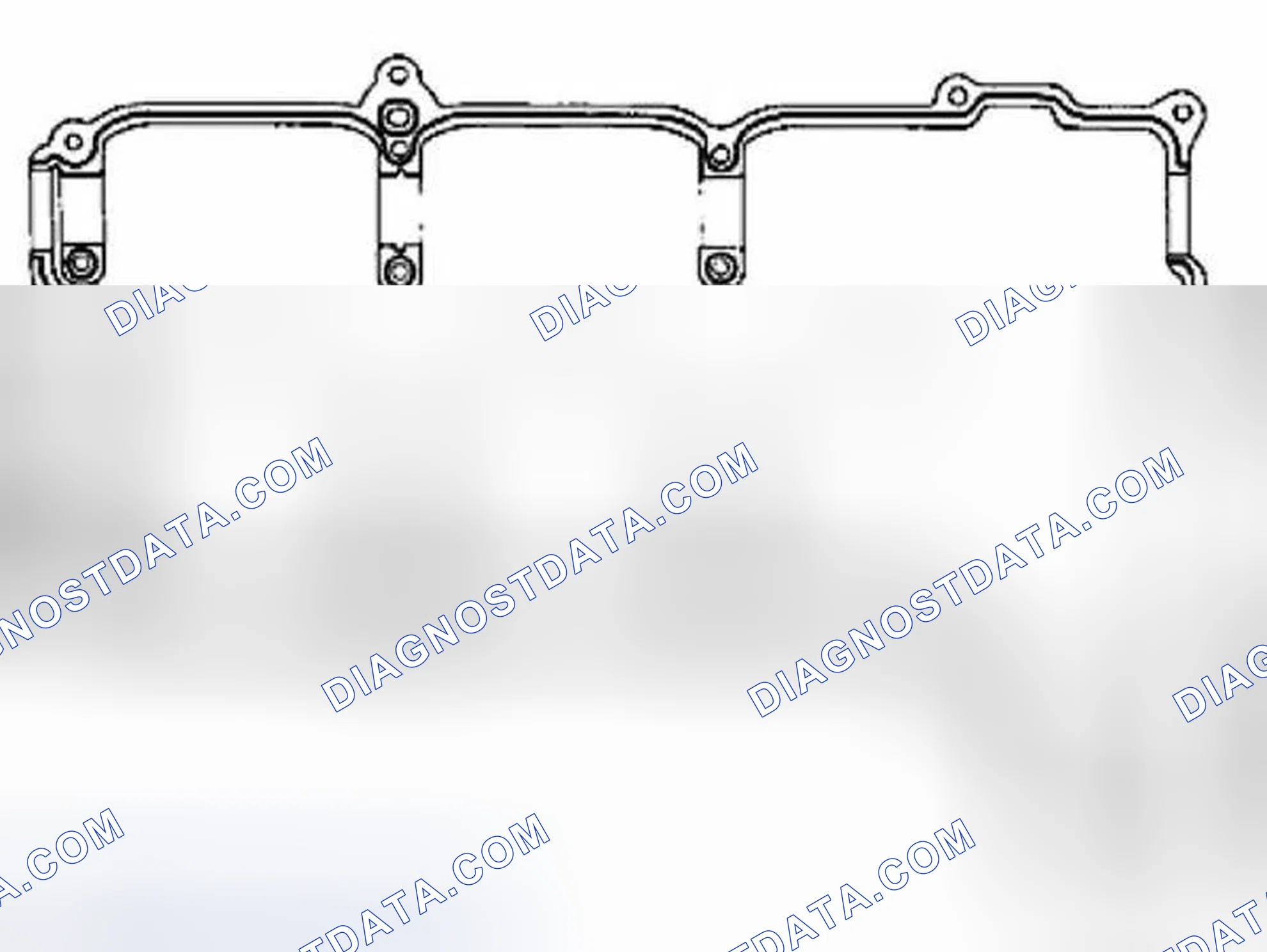 Scheme 806: SEALING COVER FOR CAMSHAFT HOUSING (CYLINDER HEAD COVER)