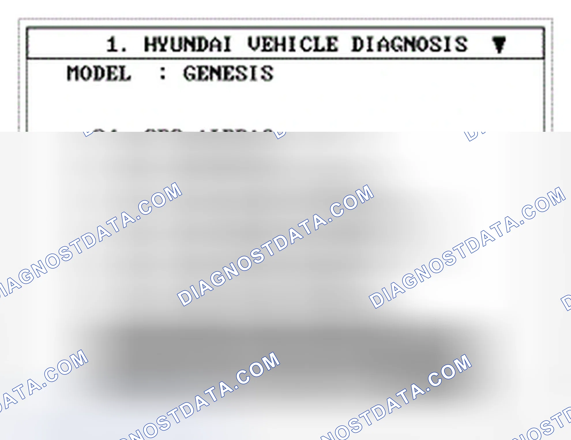 Scheme 6: BCM Diagnosis With Scan Tool
