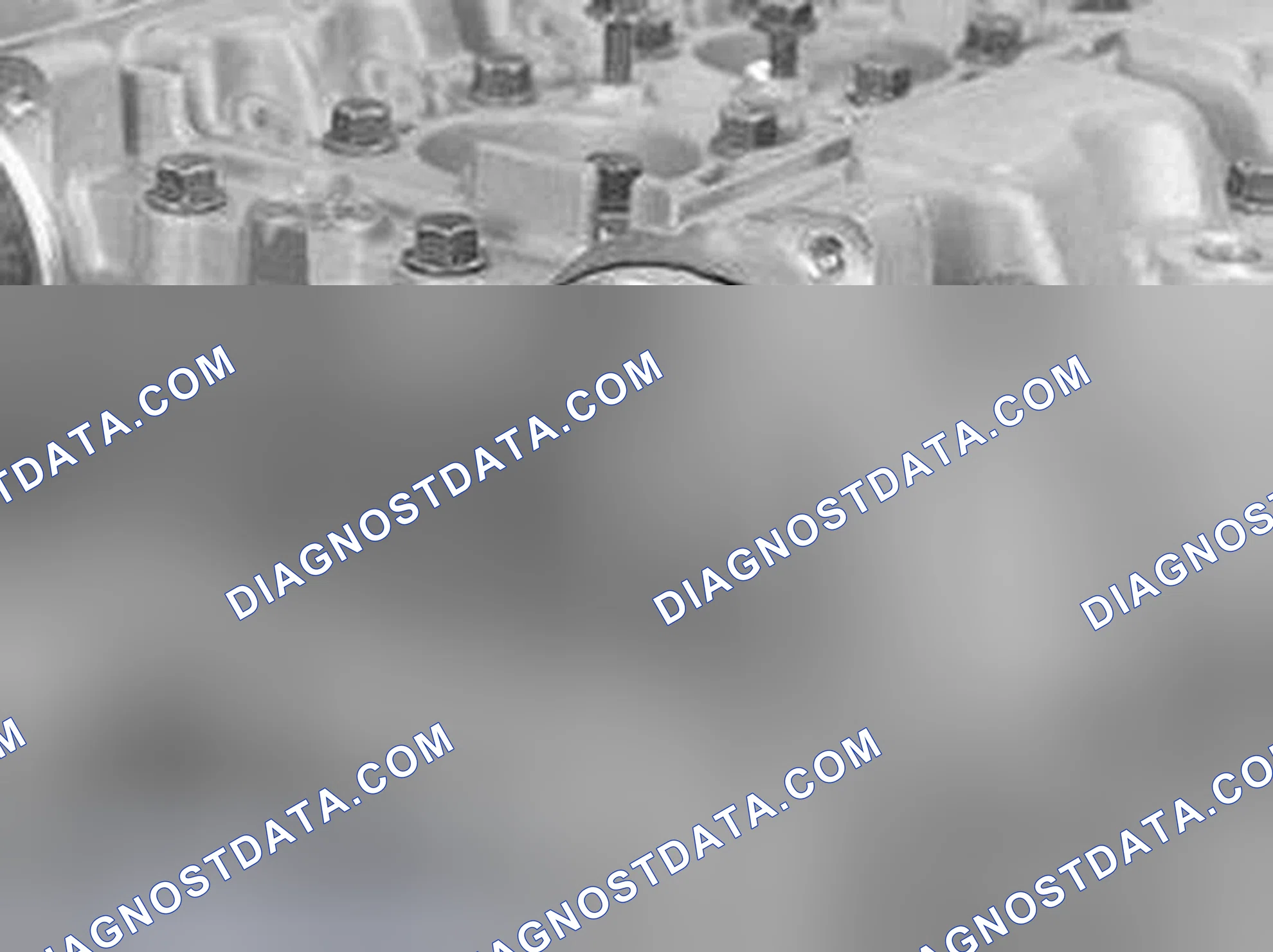 Scheme 437: Installing the rear camshaft seal