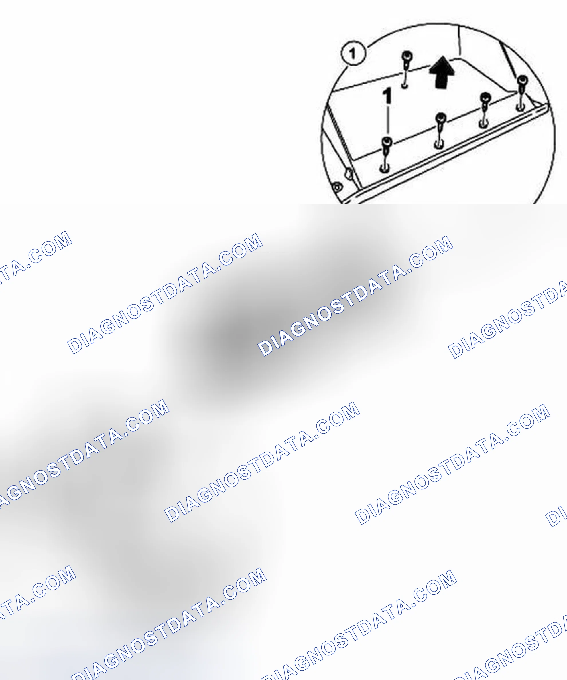Scheme 28: Removing lid for glove compartment
