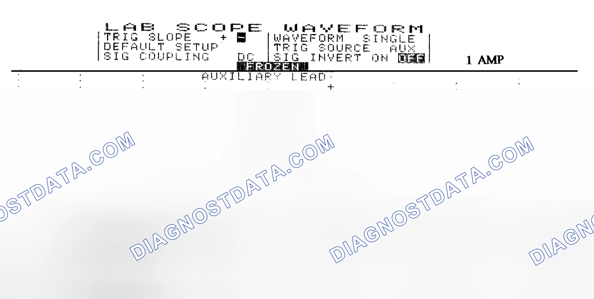 Scheme 20: Single Injector w/Normal Current Flow - Current Pattern