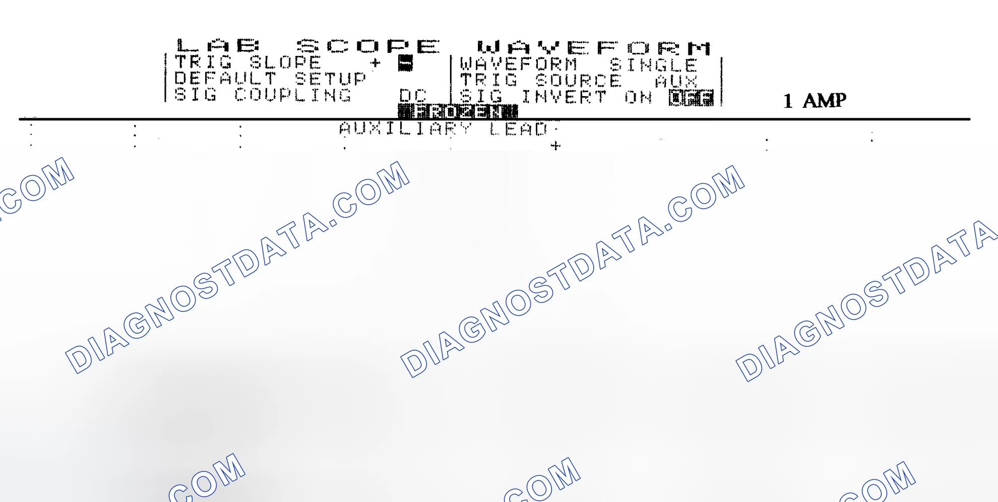 Scheme 20: Single Injector w/Normal Current Flow - Current Pattern