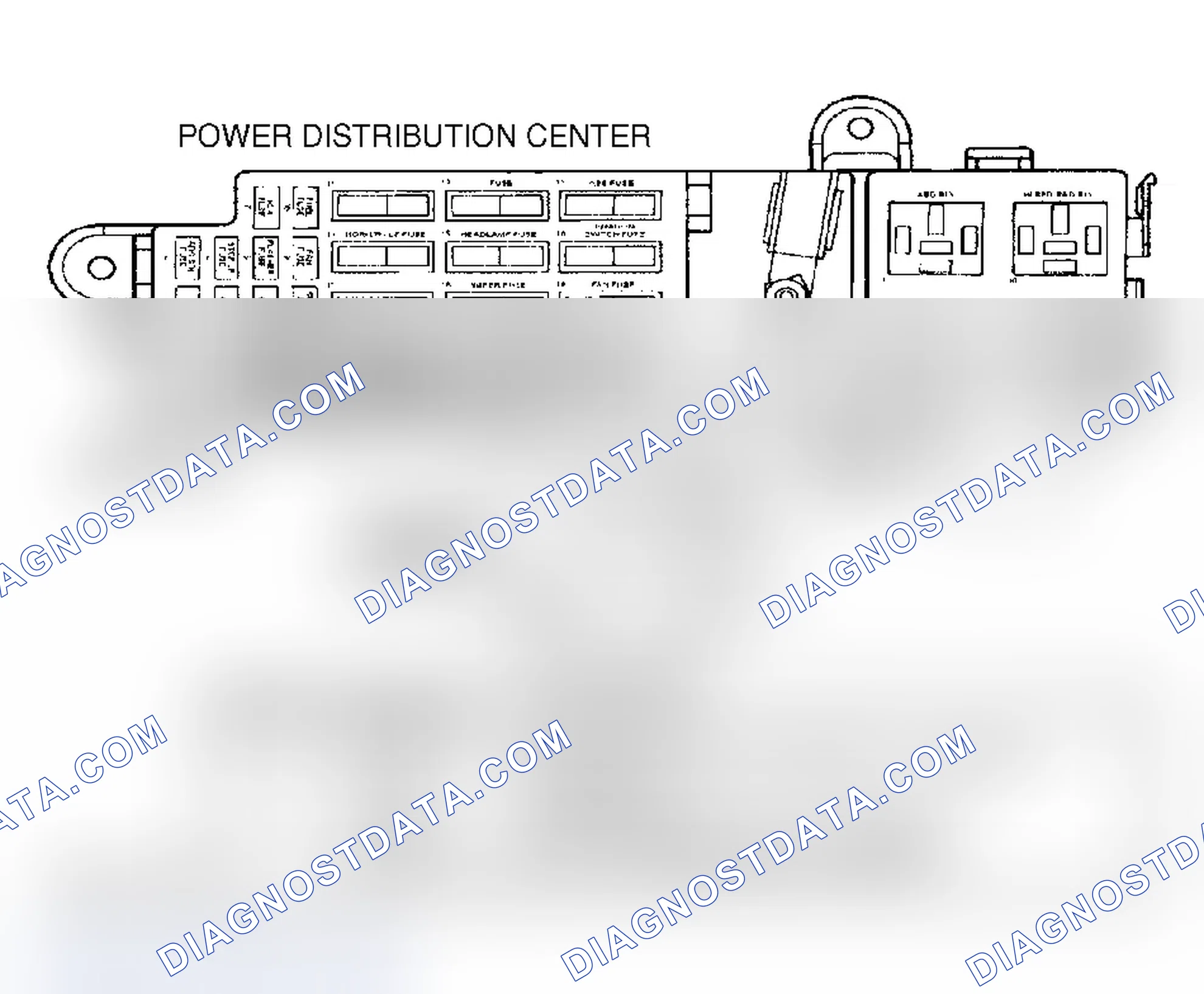 Scheme 51: Fuel Pump Relay Connector Terminals & Location