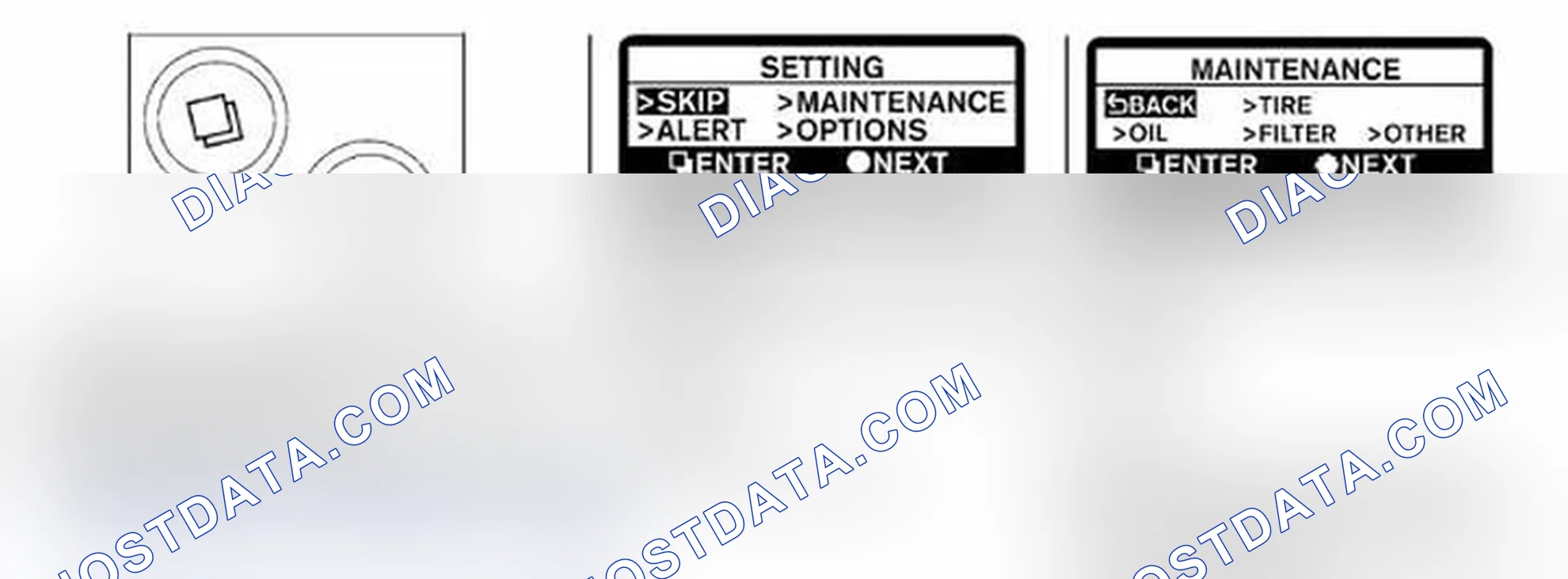 Scheme 15: MAINTENANCE REMINDER DISPLAY RESET - PROCEDURE 11
