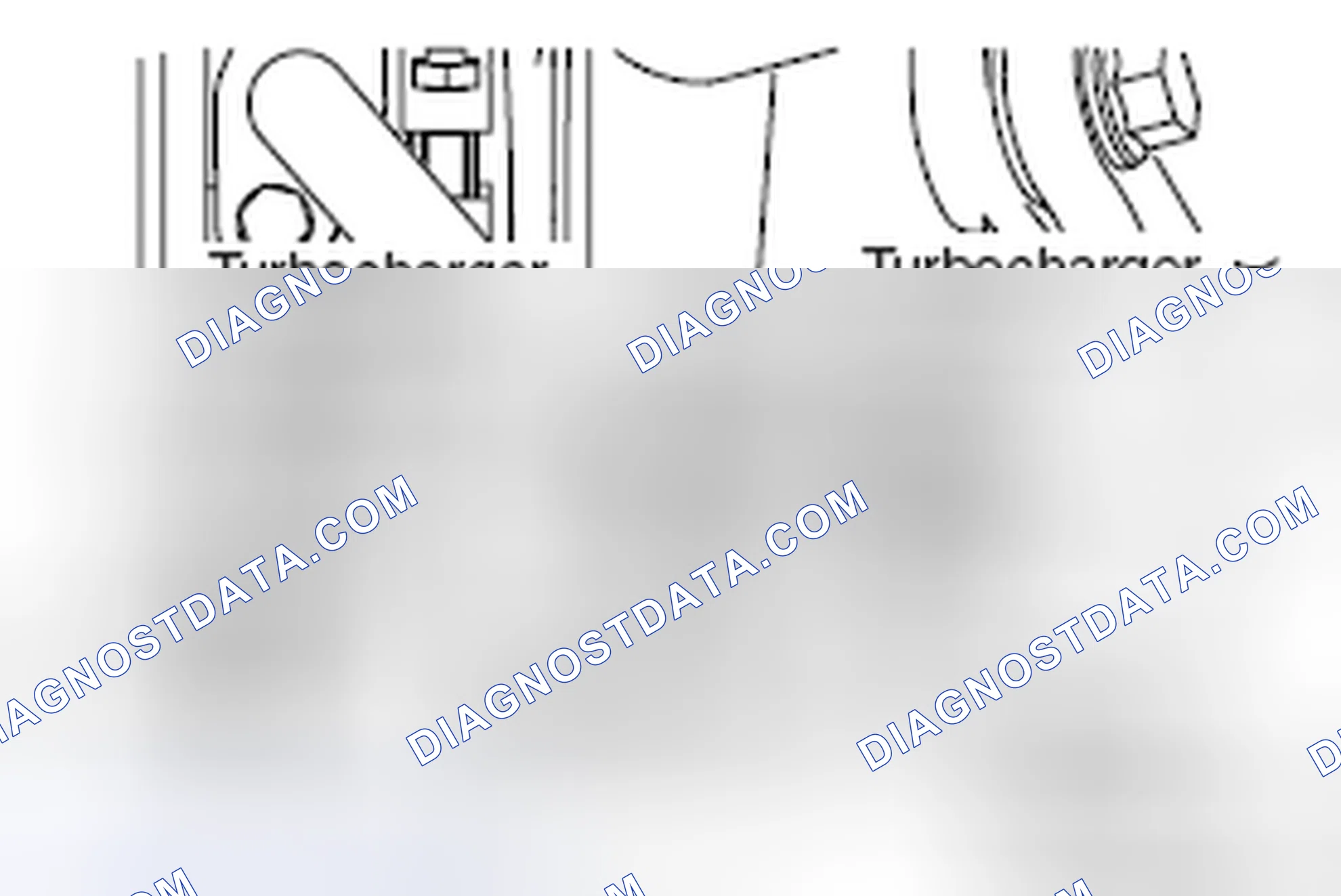Scheme 119: >> E << TURBOCHARGER BRACKET INSTALLATION