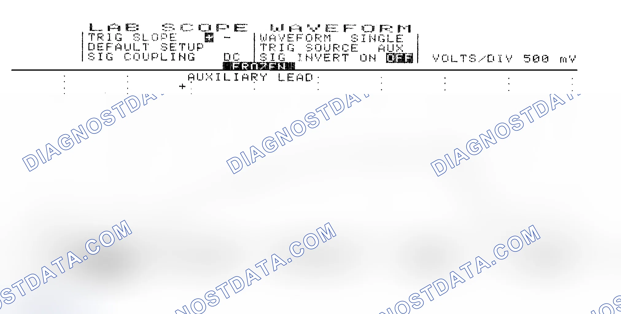 Scheme 14: Single Injector w/Excessive Current Flow - Current Pattern
