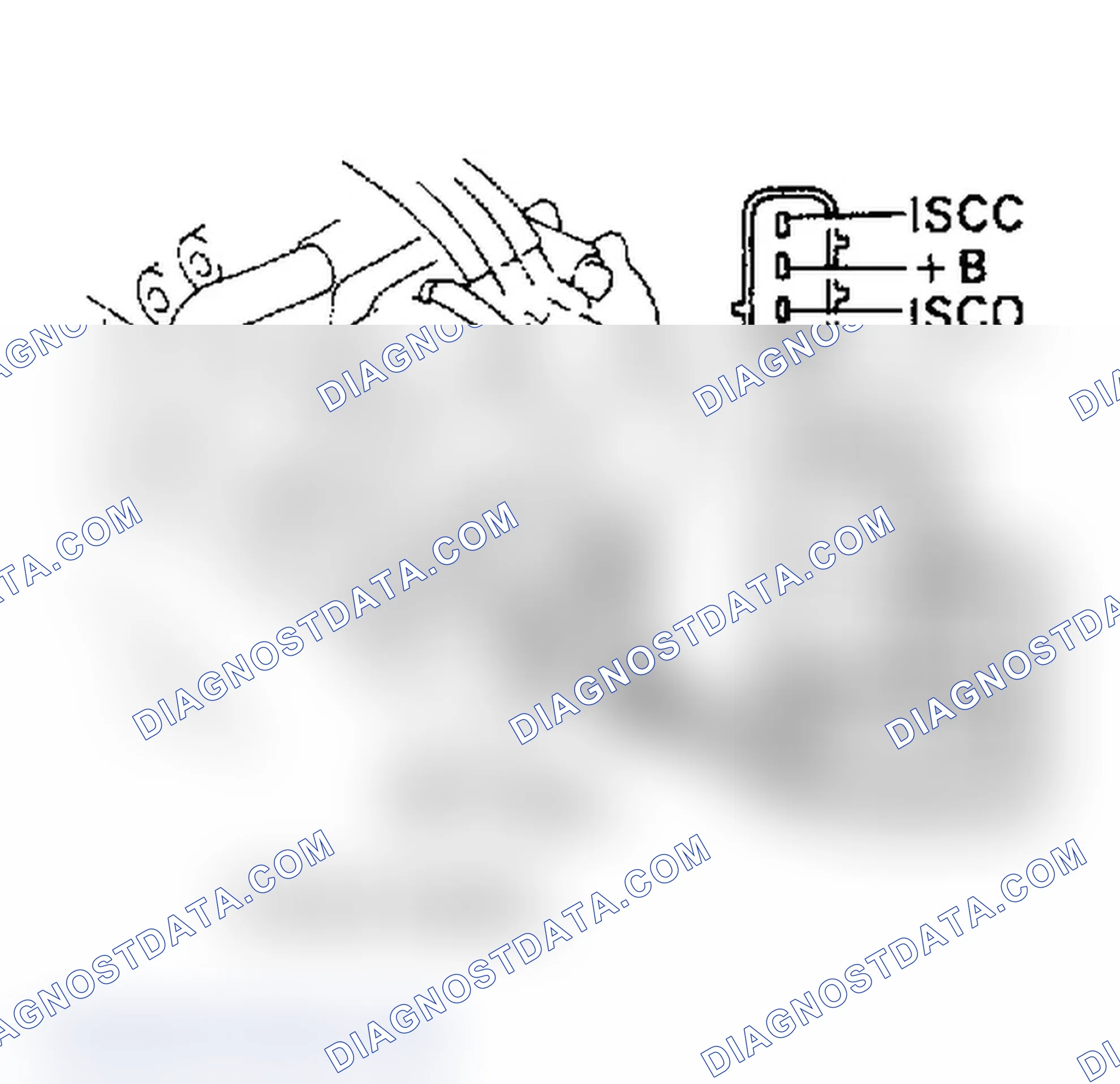 Scheme 57: Test No. 13 Component Diagram (5S-FE) Idle Speed Control Circuit