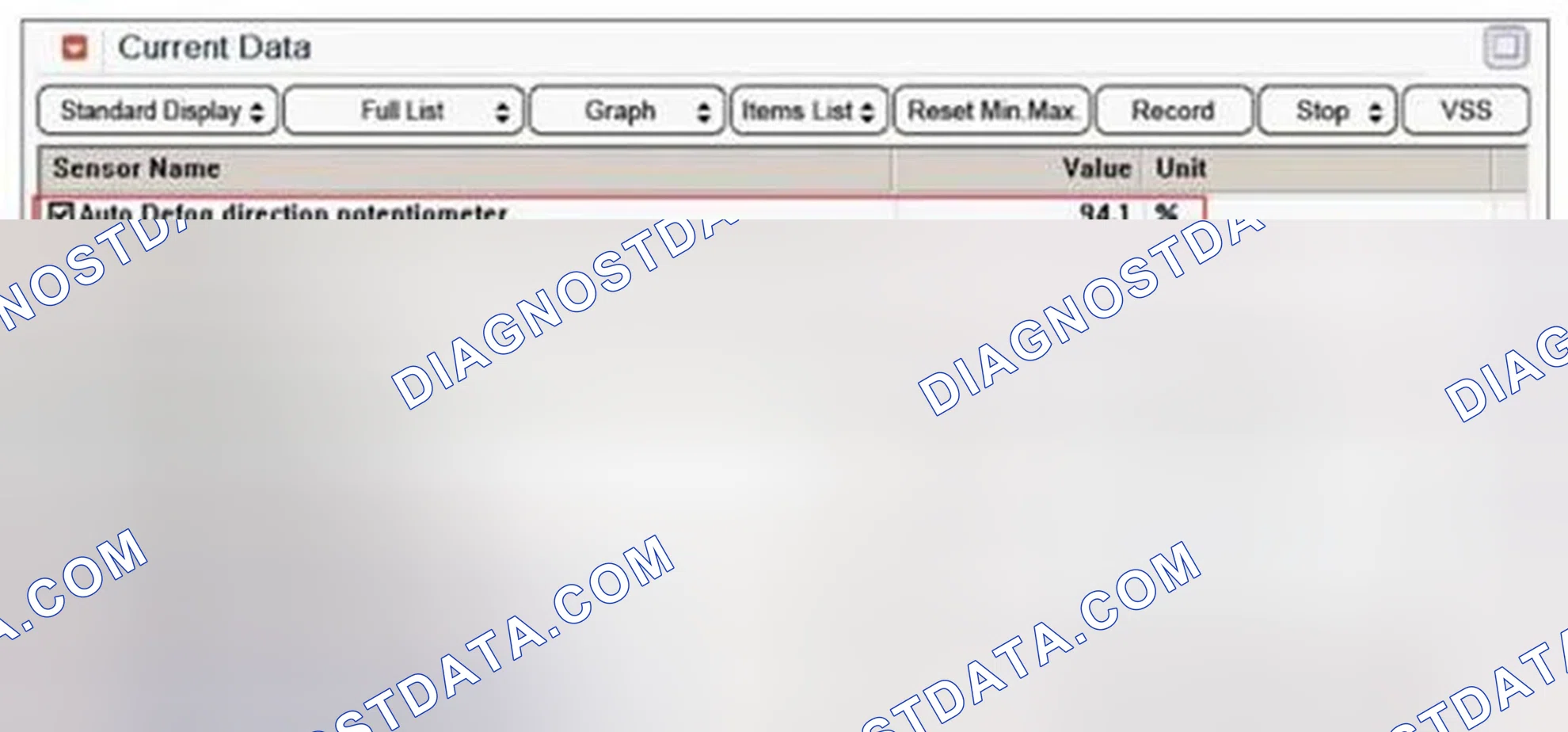 Scheme 109: Monitor GDS data