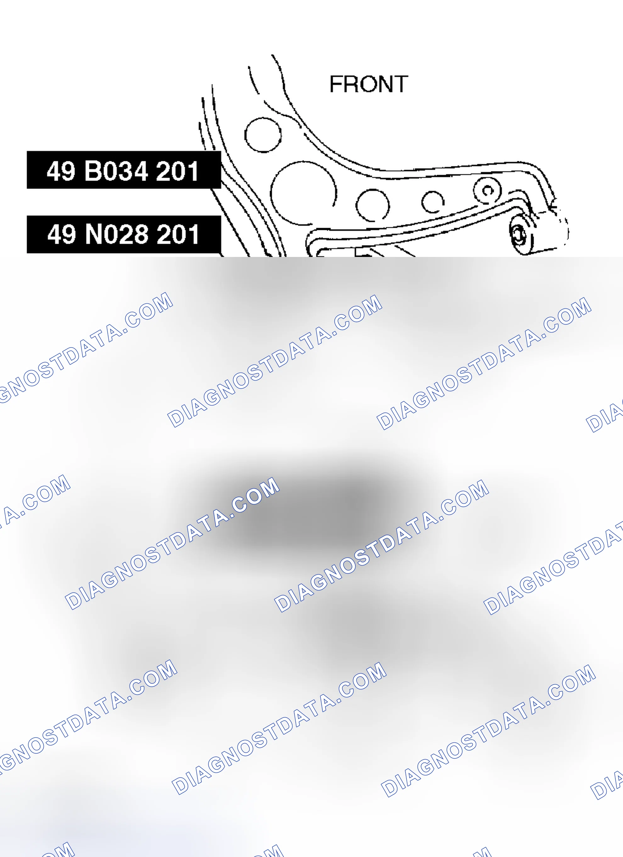 Scheme 18: Lower Arm Bushing (Front & Rear) Removal Note