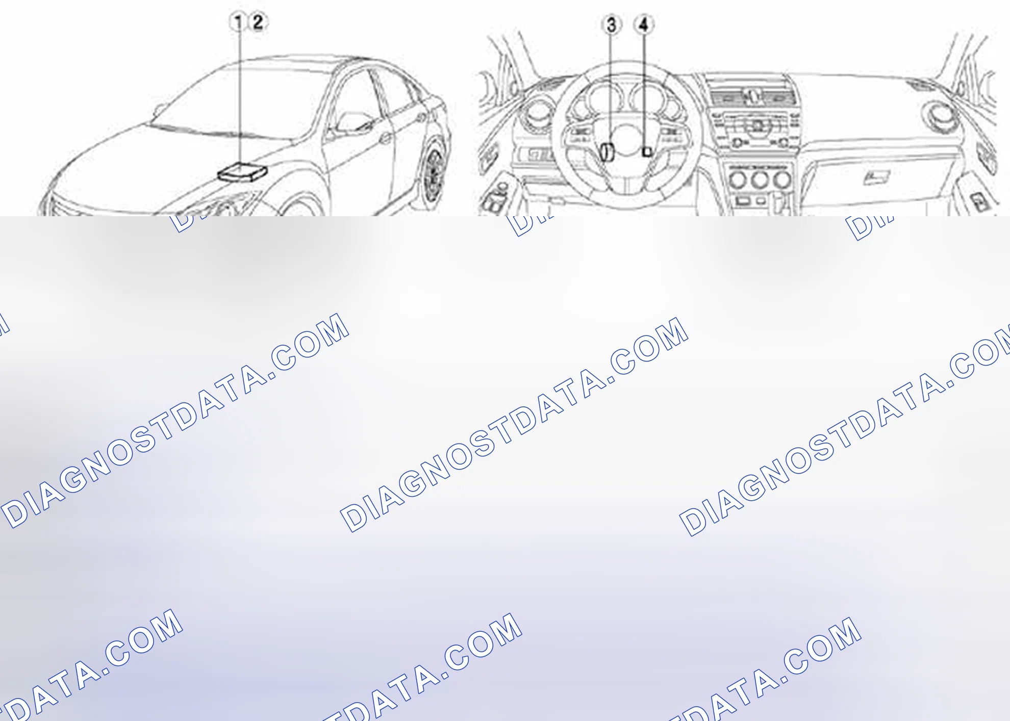 Scheme 2: Identifying Power System Related Components (Without Advanced Keyless Entry And Push Button Start System)