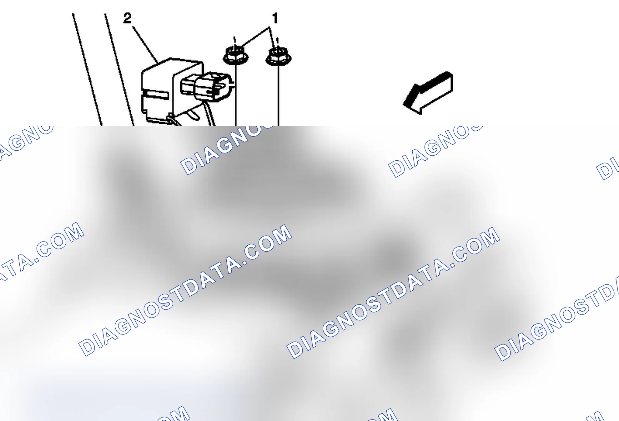 Scheme 3: Electronic Suspension Front Vertical Accelerometer Replacement - Upper
