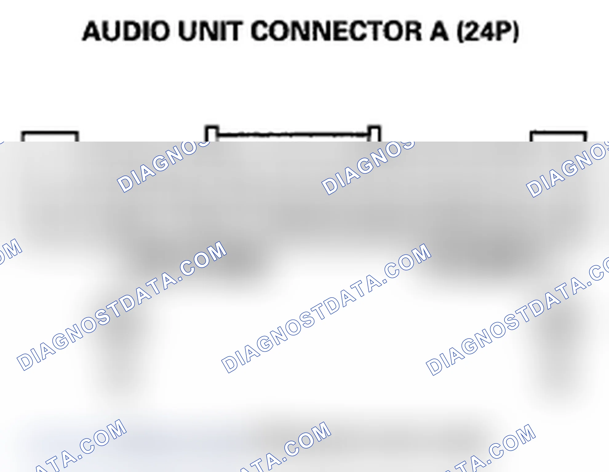 Scheme 91: Audio unit power switch will not turn on (No information display and no sound) (without navigation)