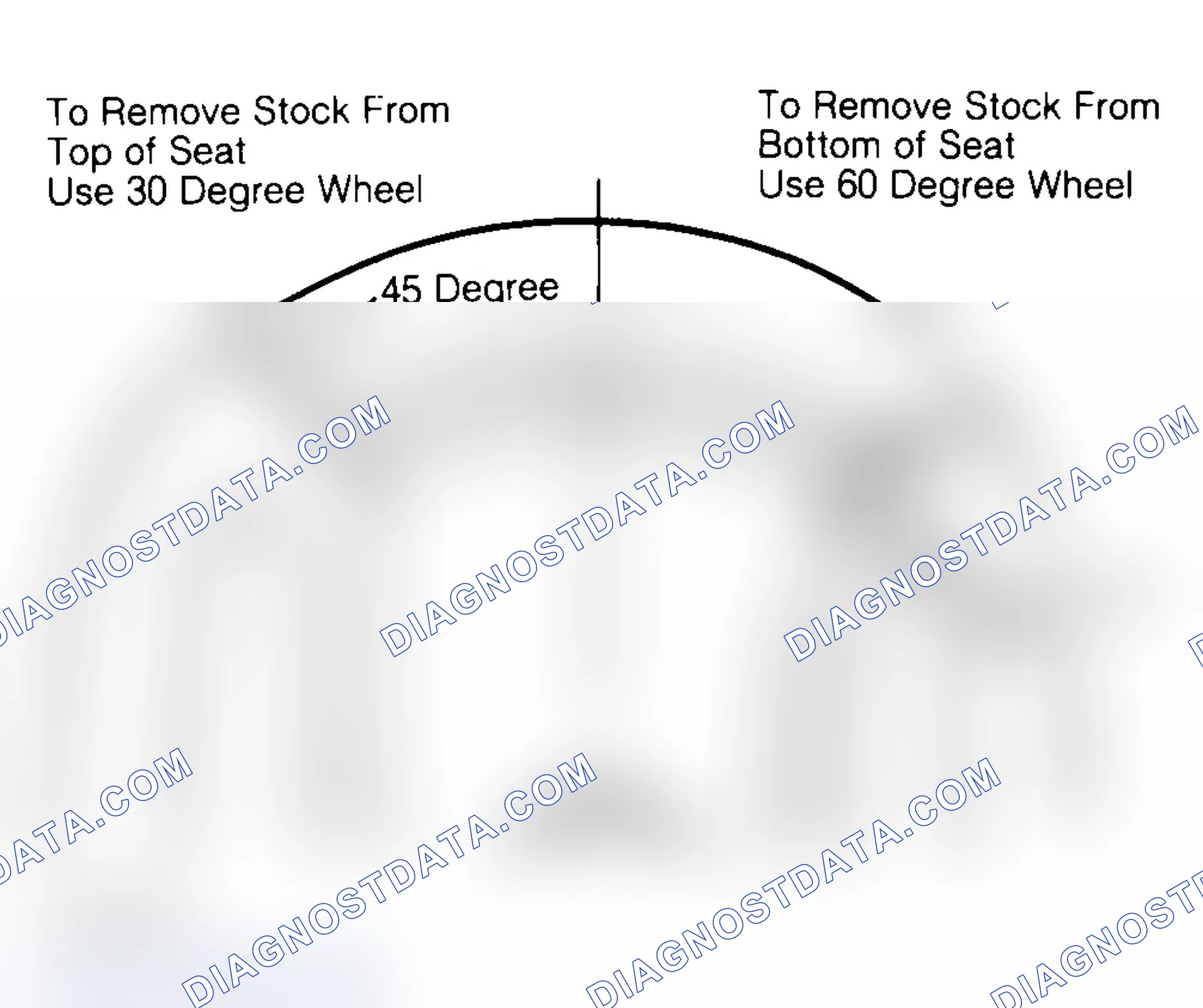 Scheme 19: Adjusting Valve Seat Width