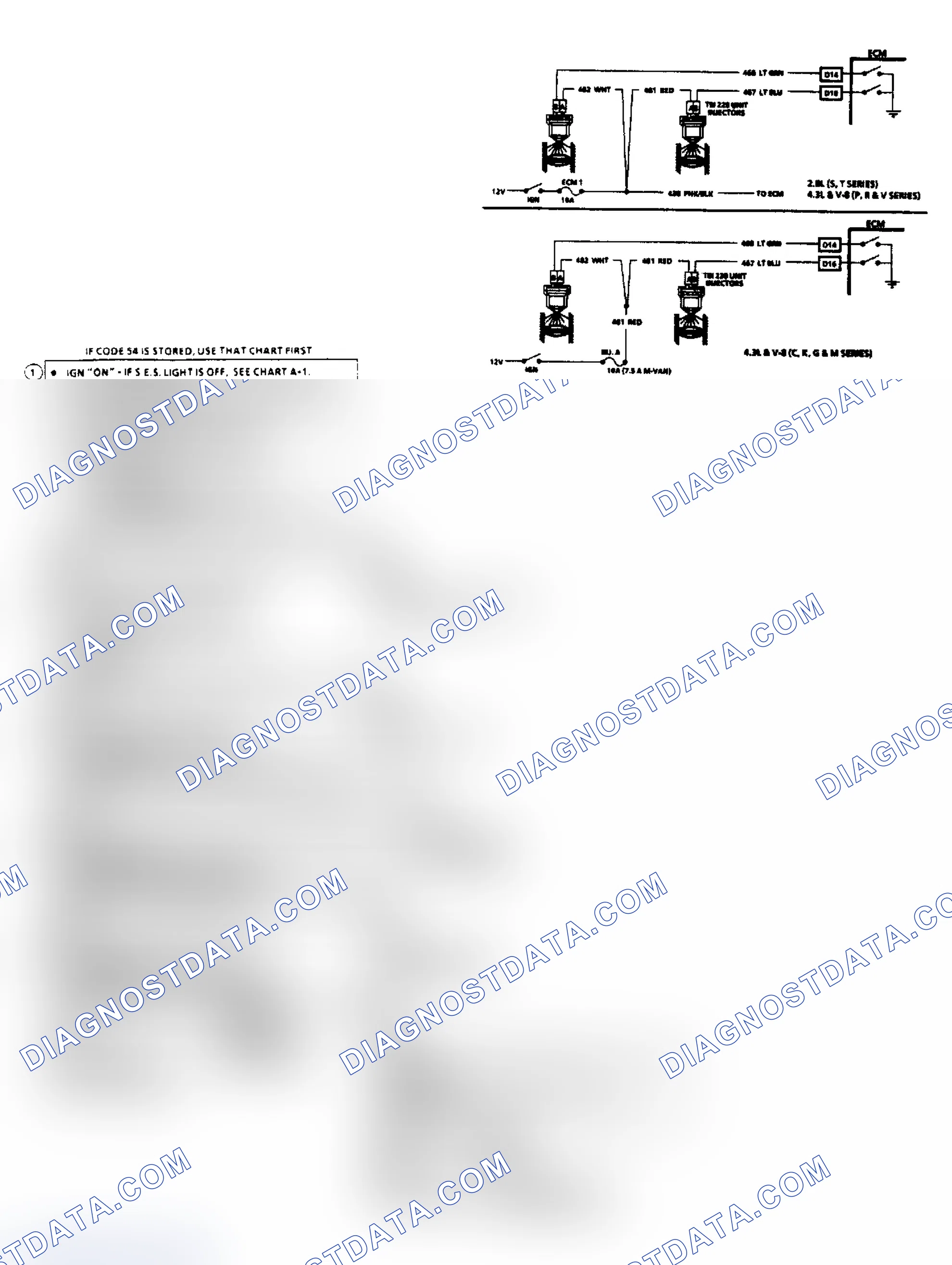 Scheme 32: Chart A3 Cranks, But Will Not Run (All Except 2.5L)
