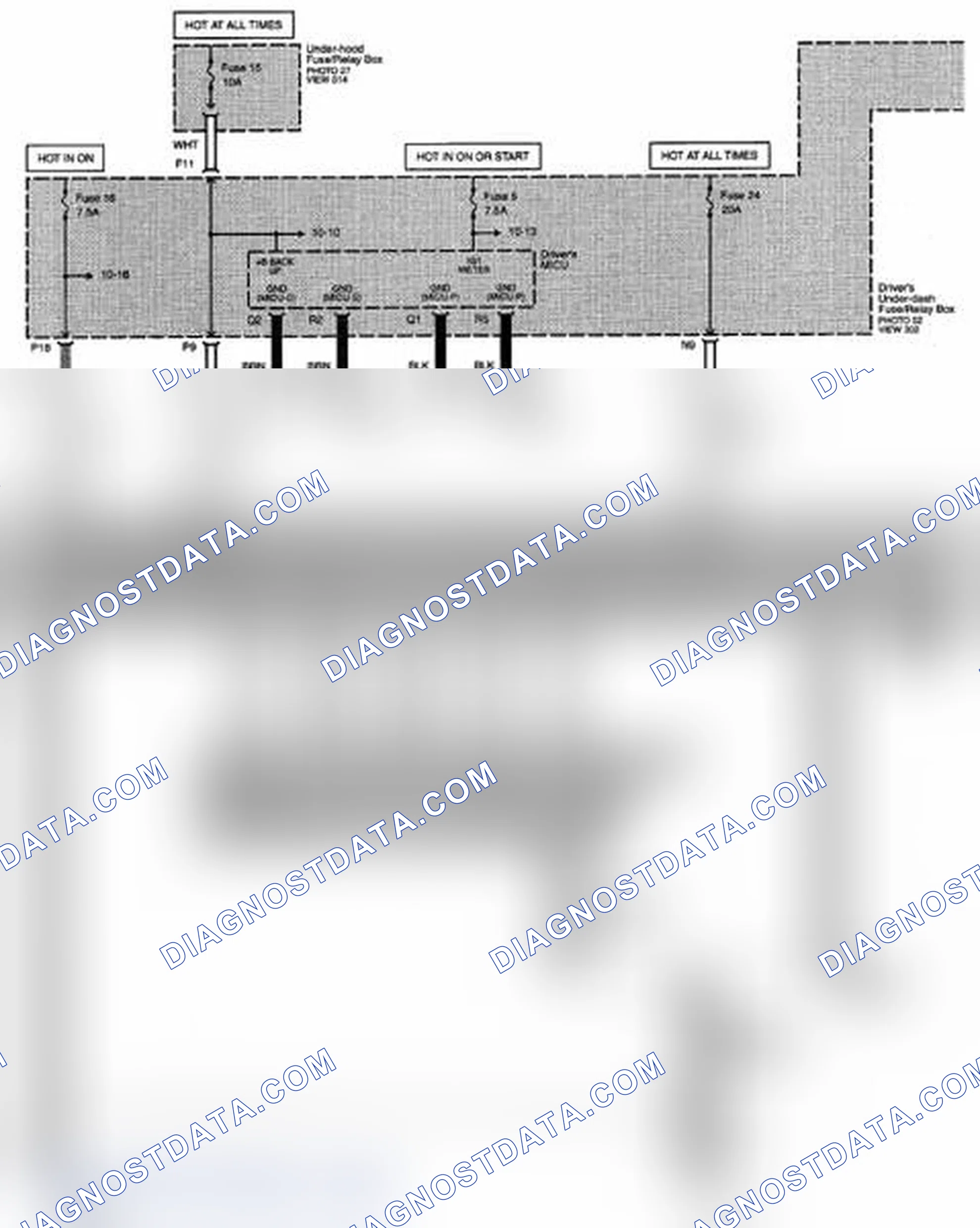 Scheme 259: Power Windows Circuit Diagram (Page 120)