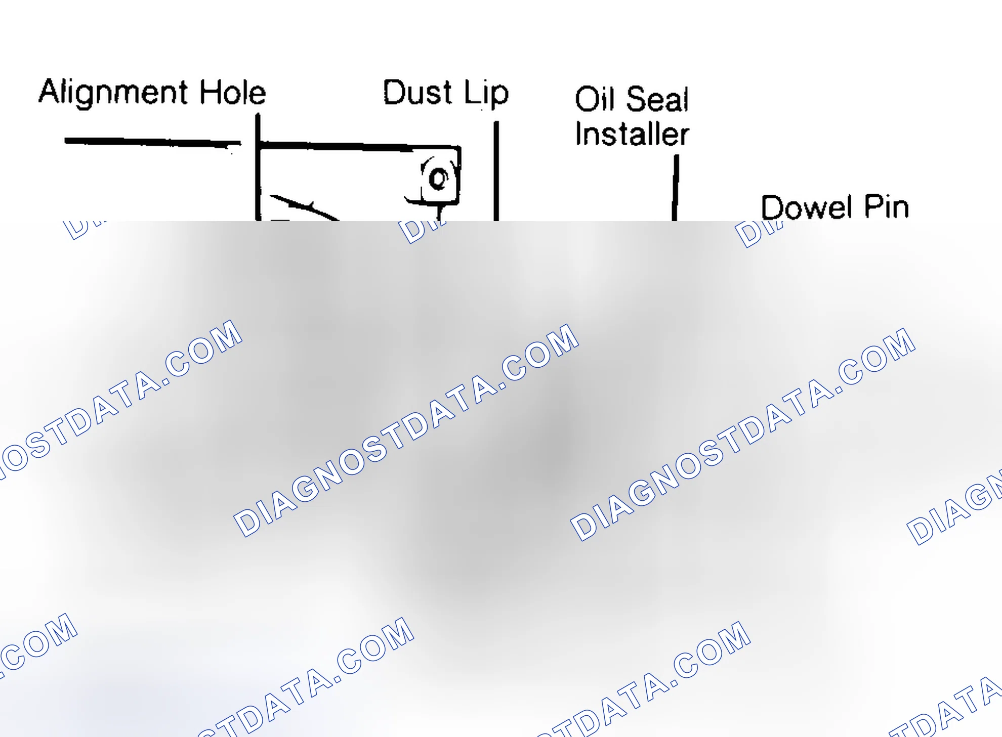 Scheme 10: Installing Typical One-Piece Oil Seal