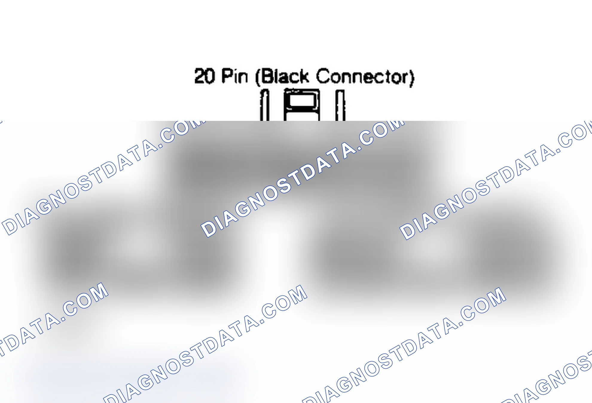 Scheme 11: ECU Connector Terminal Identification