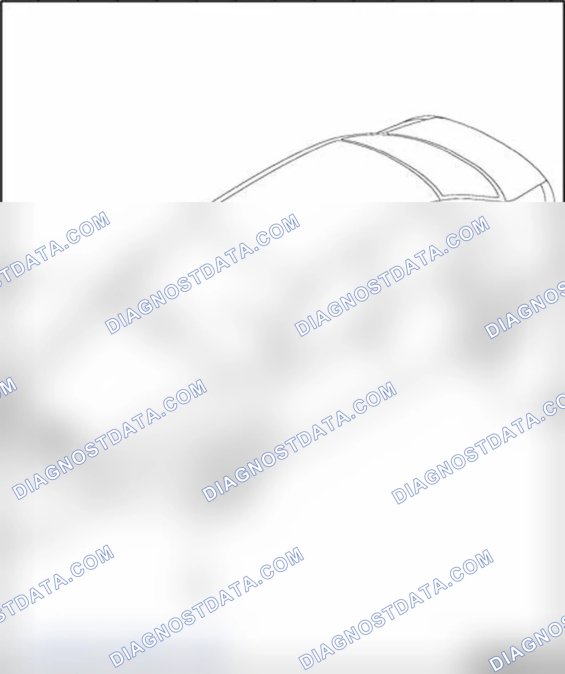 Scheme 308: Automatic headlamp range control, component overview