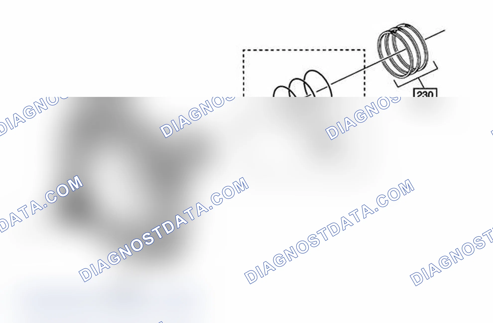 Scheme 109: 1-2-3-4& 3-5 Reverse Clutch Fluid Seal Ring Kit