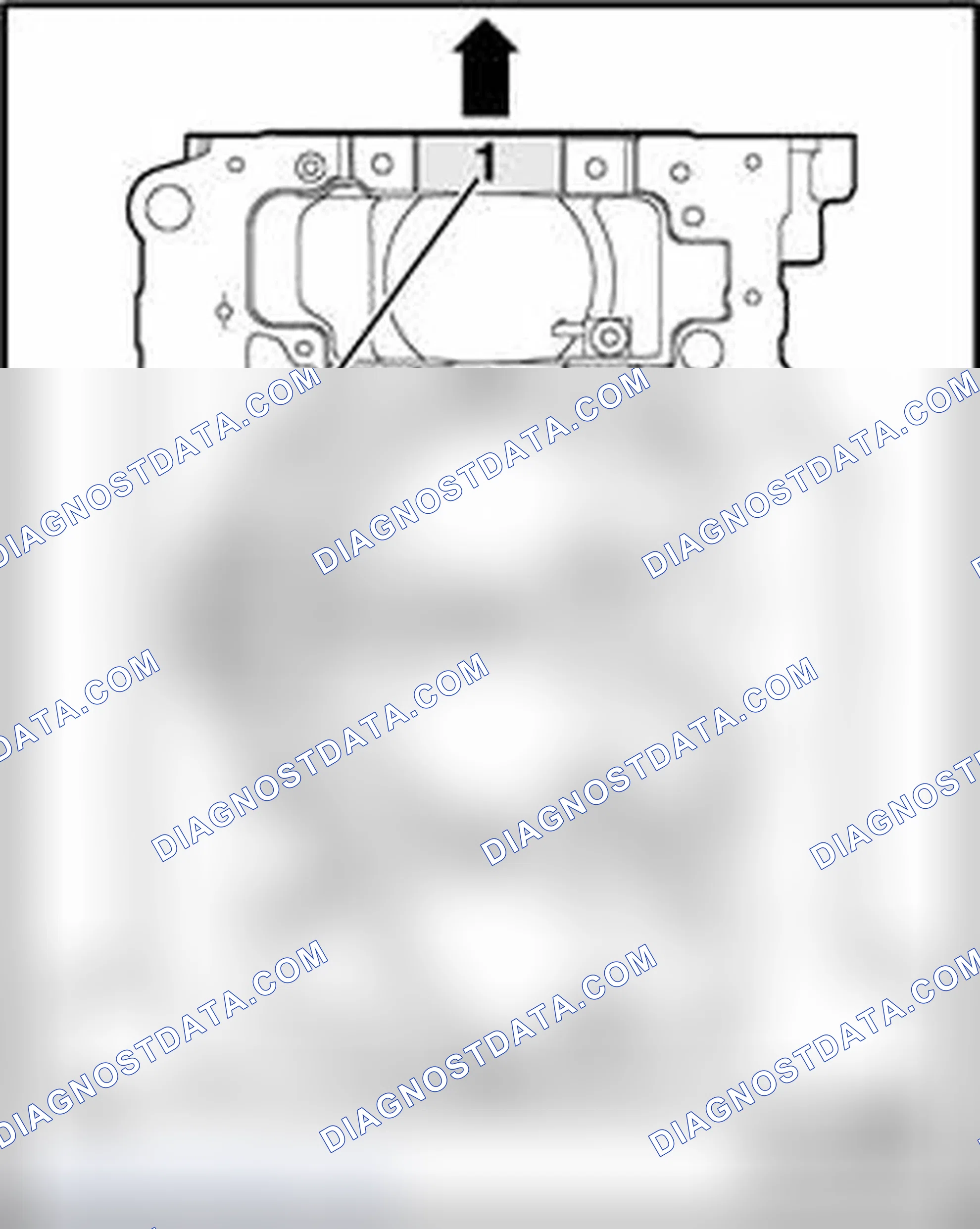 Scheme 508: Allocation of crankshaft bearing shells for cylinder block