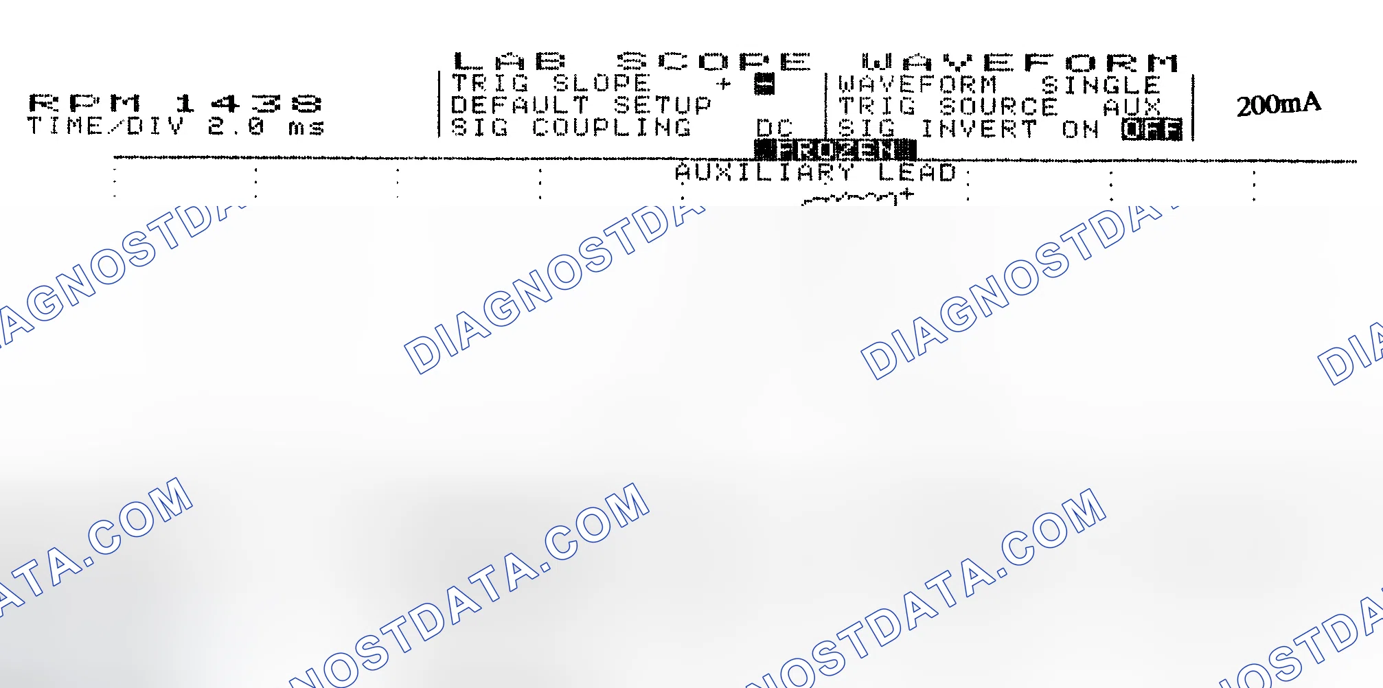Scheme 15: Single Injector w/Normal Current Flow - Current Pattern