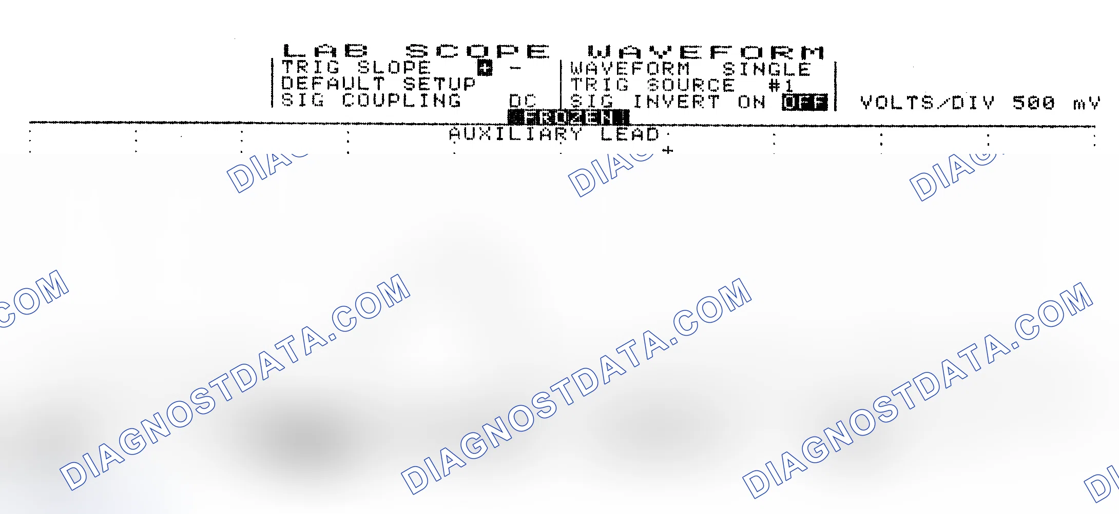 Scheme 10: Single Injector w/Excessive Current Flow - Current Pattern