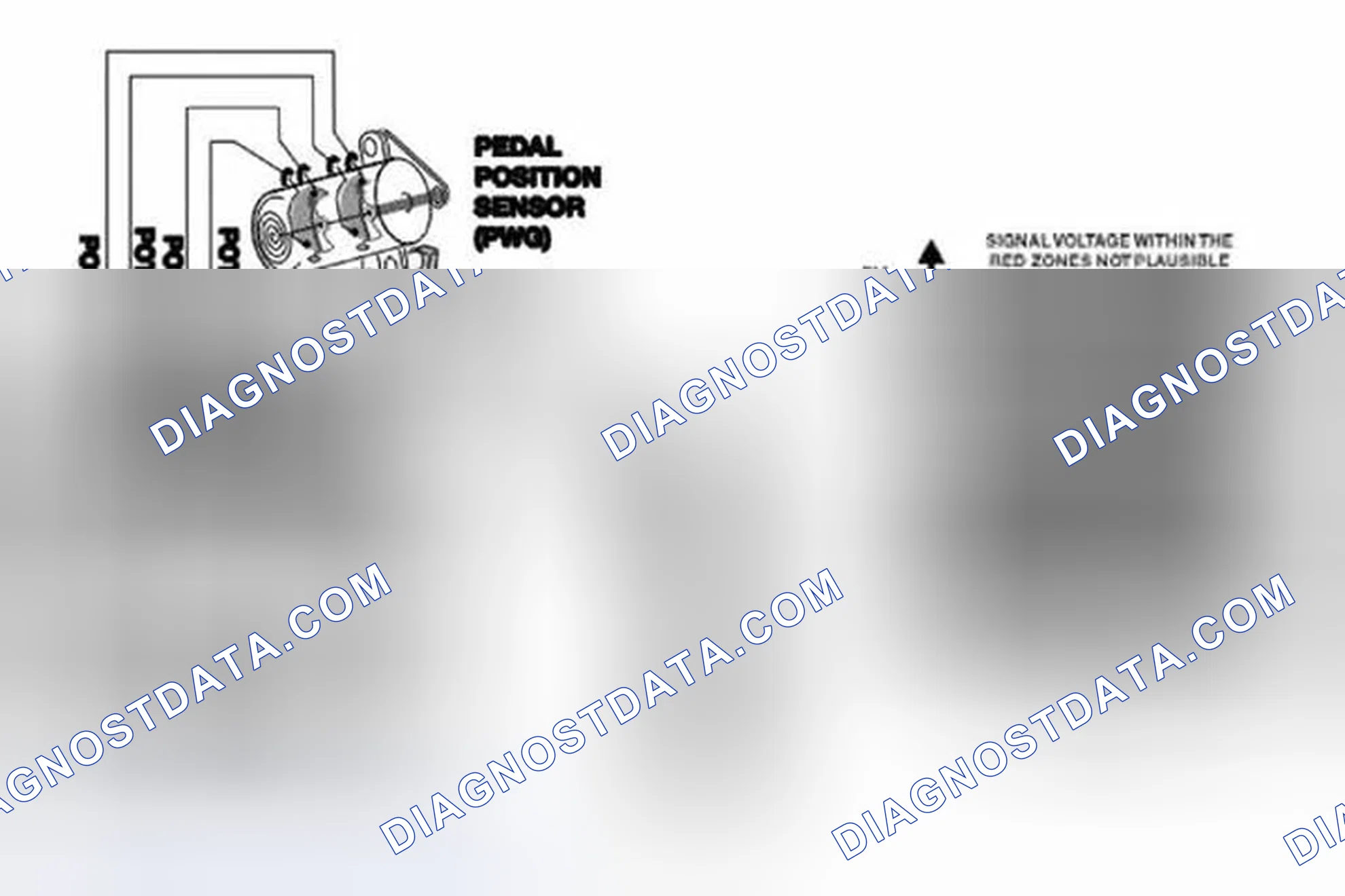 Scheme 1354: Accelerator Pedal Sensor (PWG)