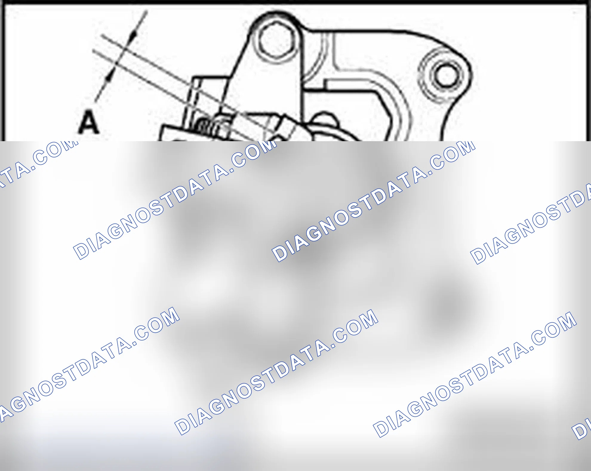 Scheme 93: Parking brake, adjusting