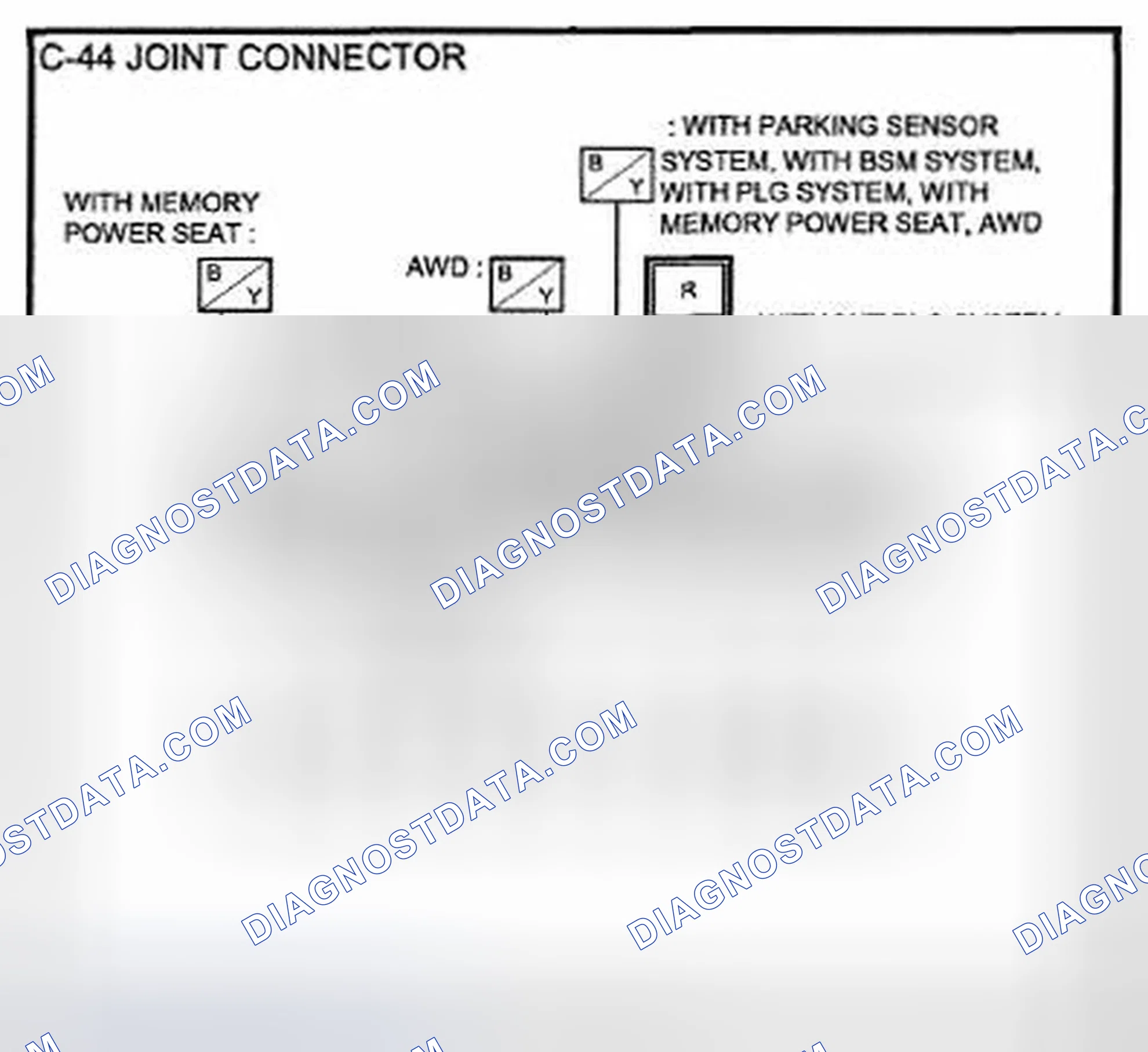 Scheme 67: Identifying Joint Connector Terminals (C-44)