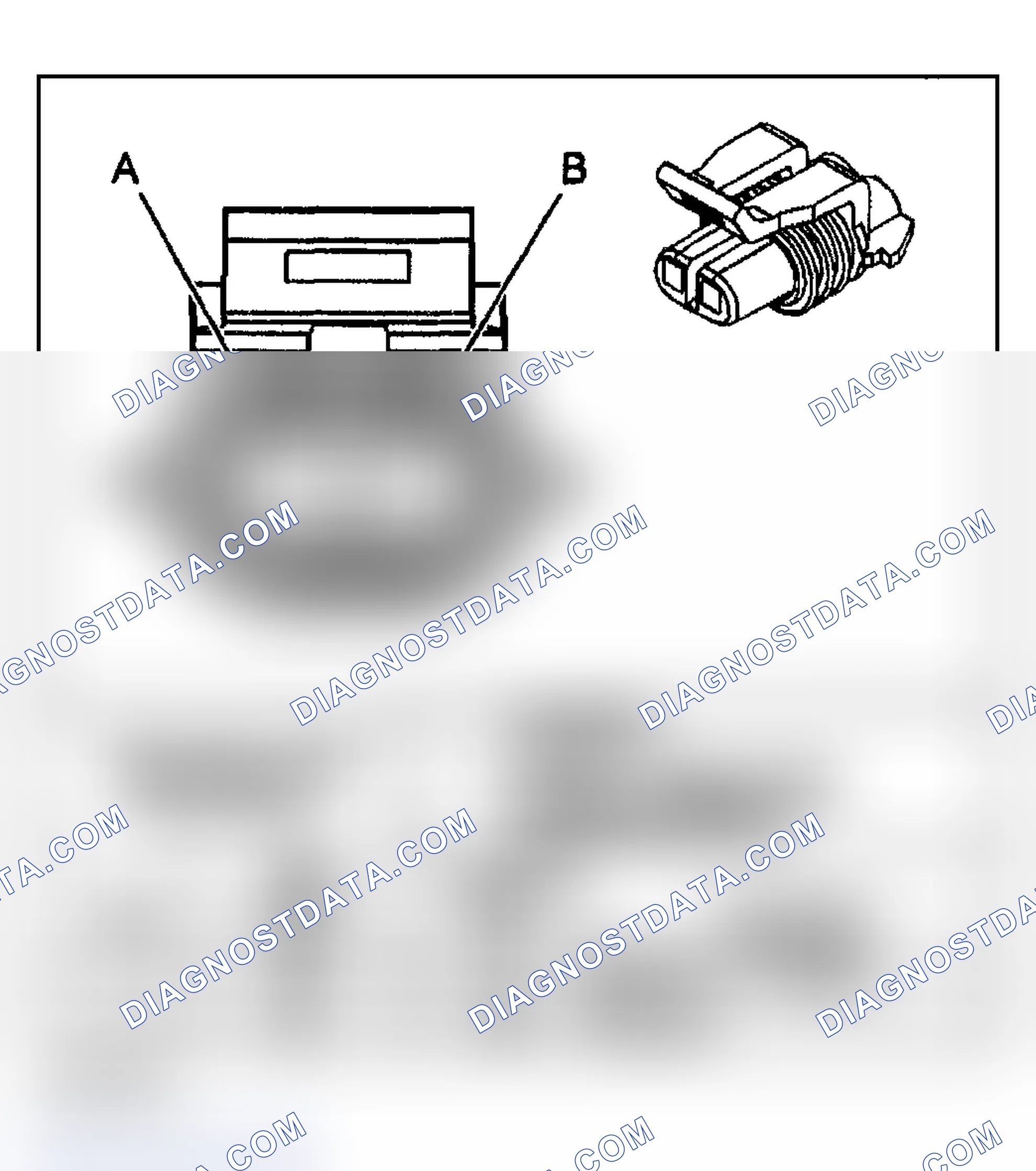Scheme 47: Engine Electrical Connector End Views