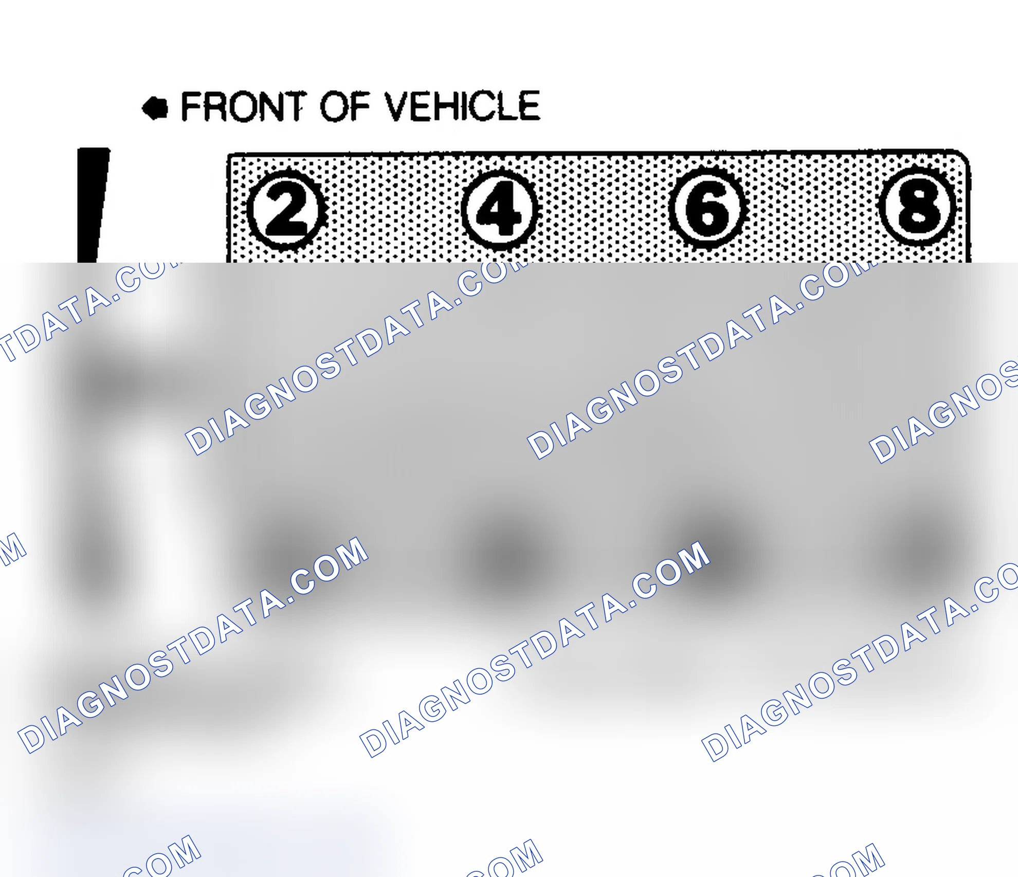 Scheme 6: 6.2L Diesel Engine Firing Order