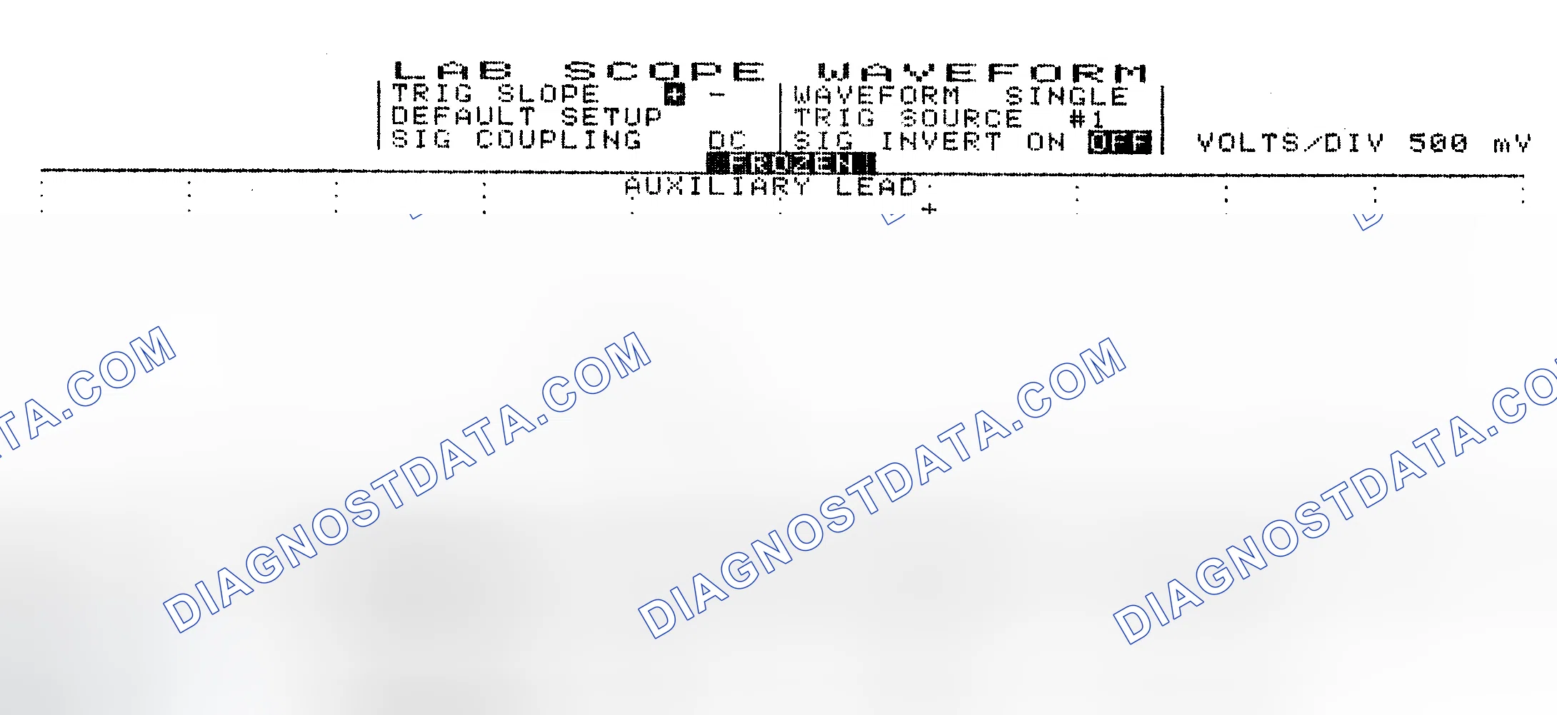 Scheme 10: Single Injector w/Excessive Current Flow - Current Pattern