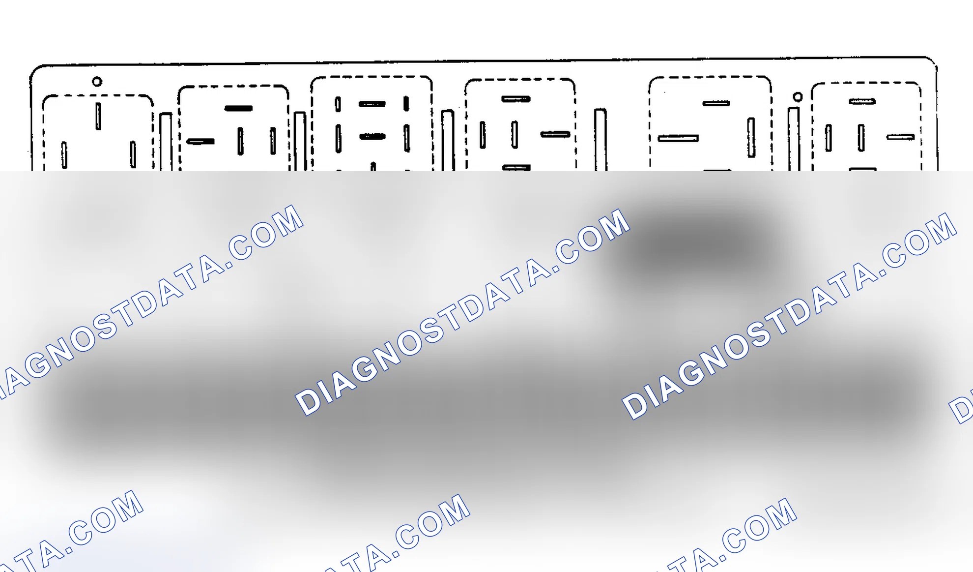 Scheme 4: FUSE PANEL IDENTIFICATION (1983-85 5000 & 5000 TURBO)