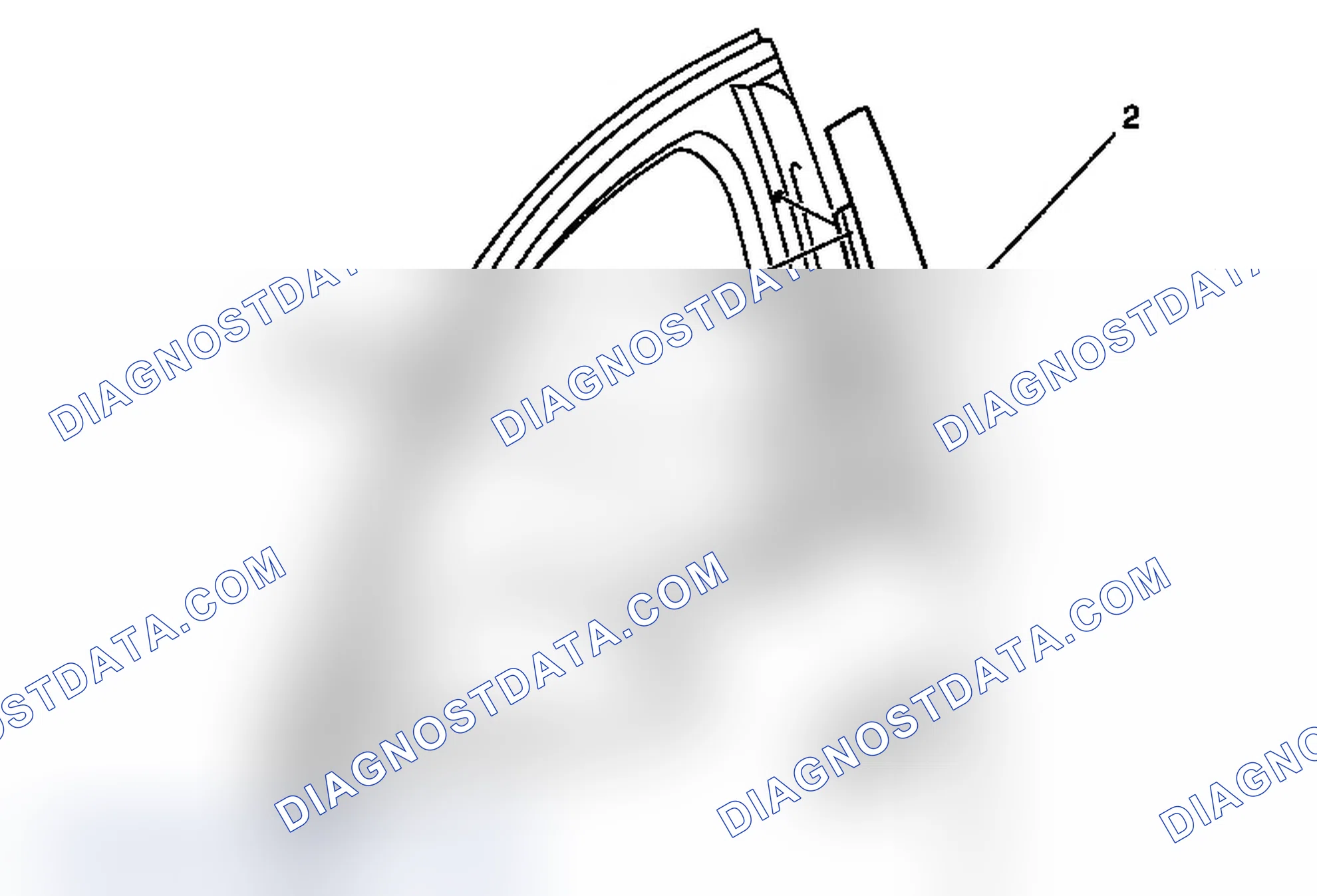 Scheme 9: Front Side Door Window Frame Rear Cover Replacement