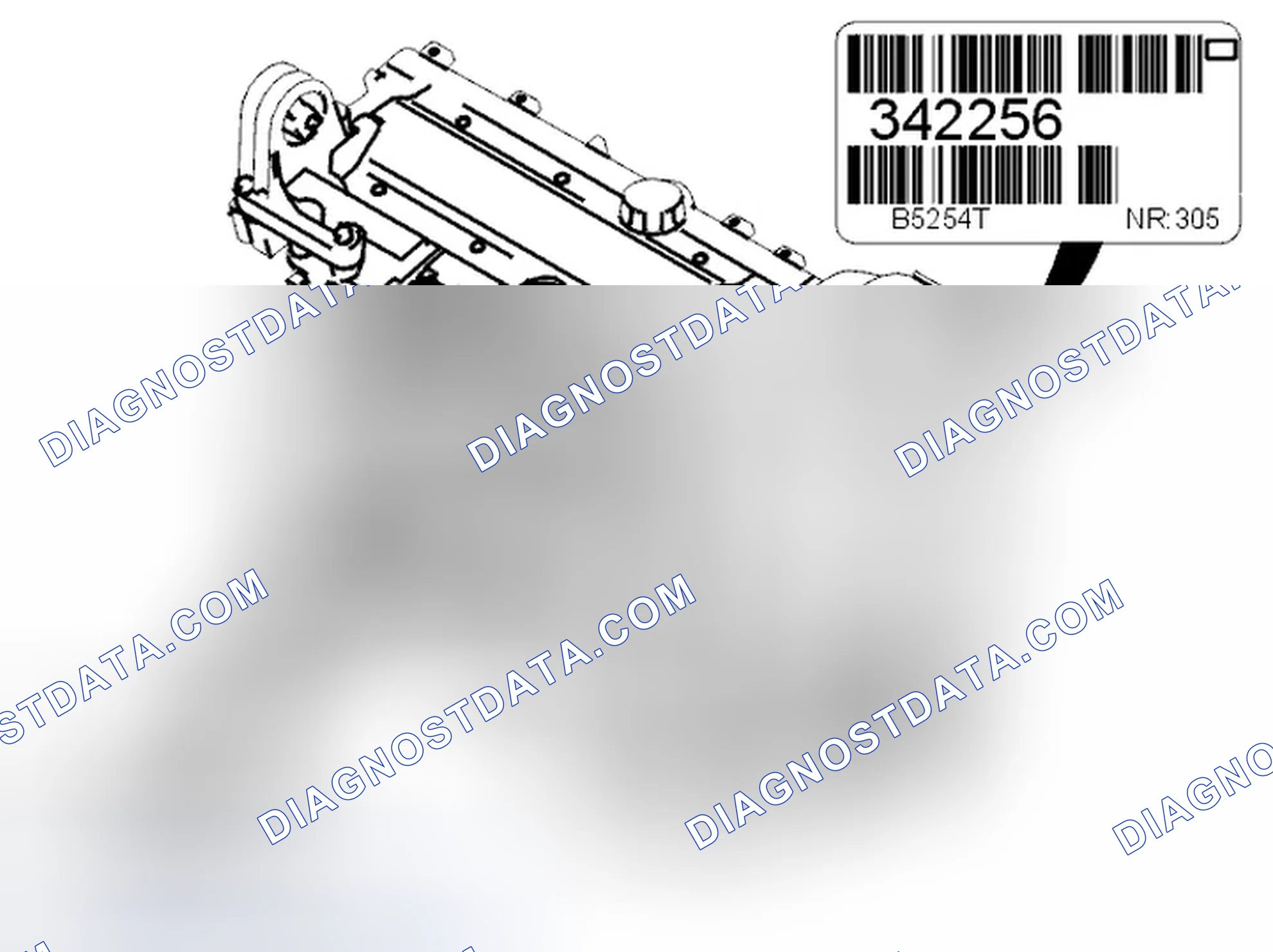 Scheme 4: Engine manufacture number, engine serial number and type