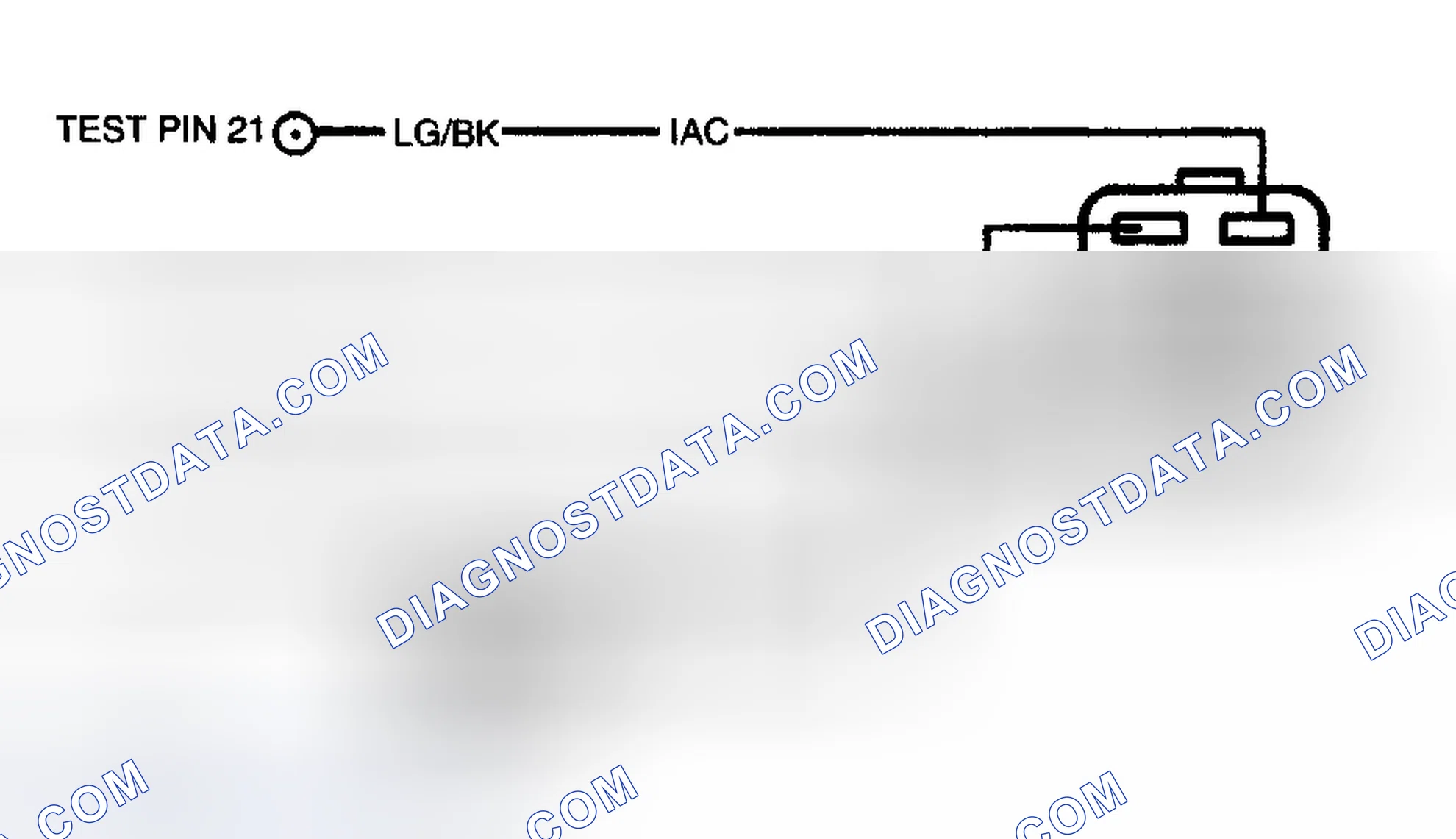 Scheme 62: Identifying Idle Air Control Circuit (Probe)