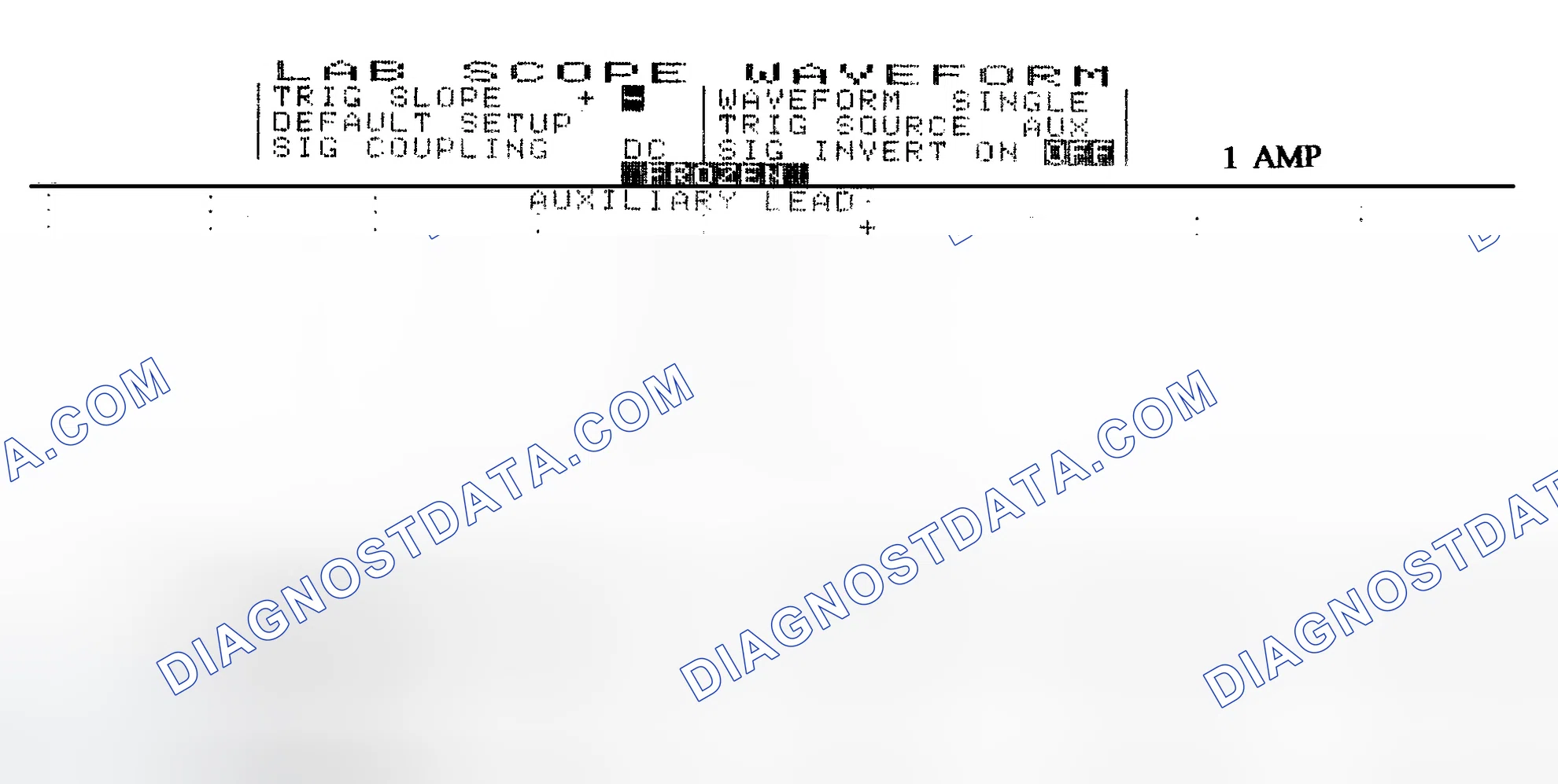 Scheme 20: Single Injector w/Normal Current Flow - Current Pattern