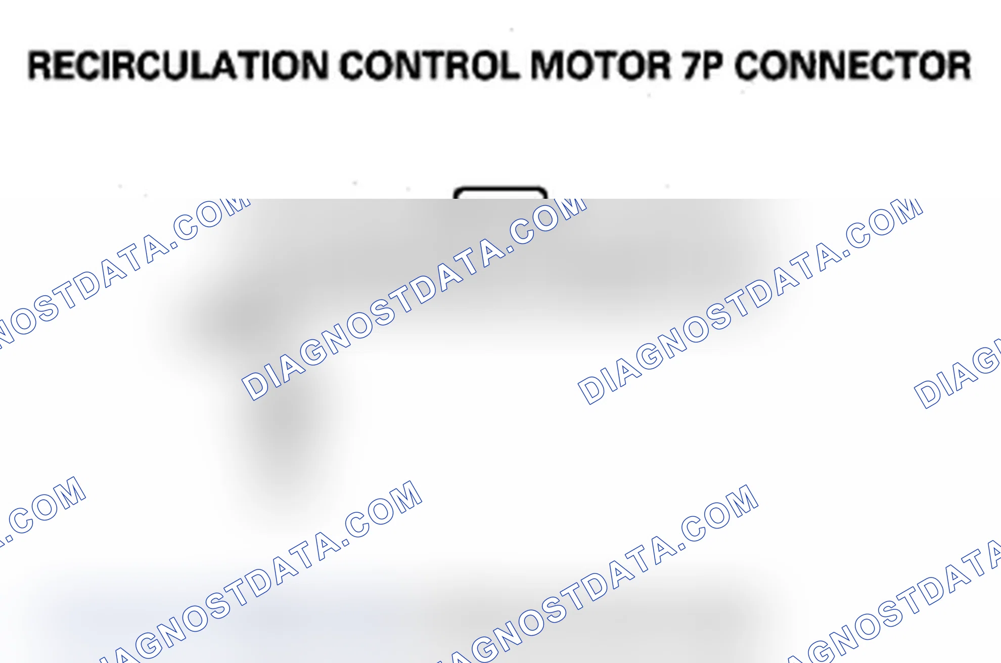Scheme 63: Recirculation Control Motor Circuit Troubleshooting