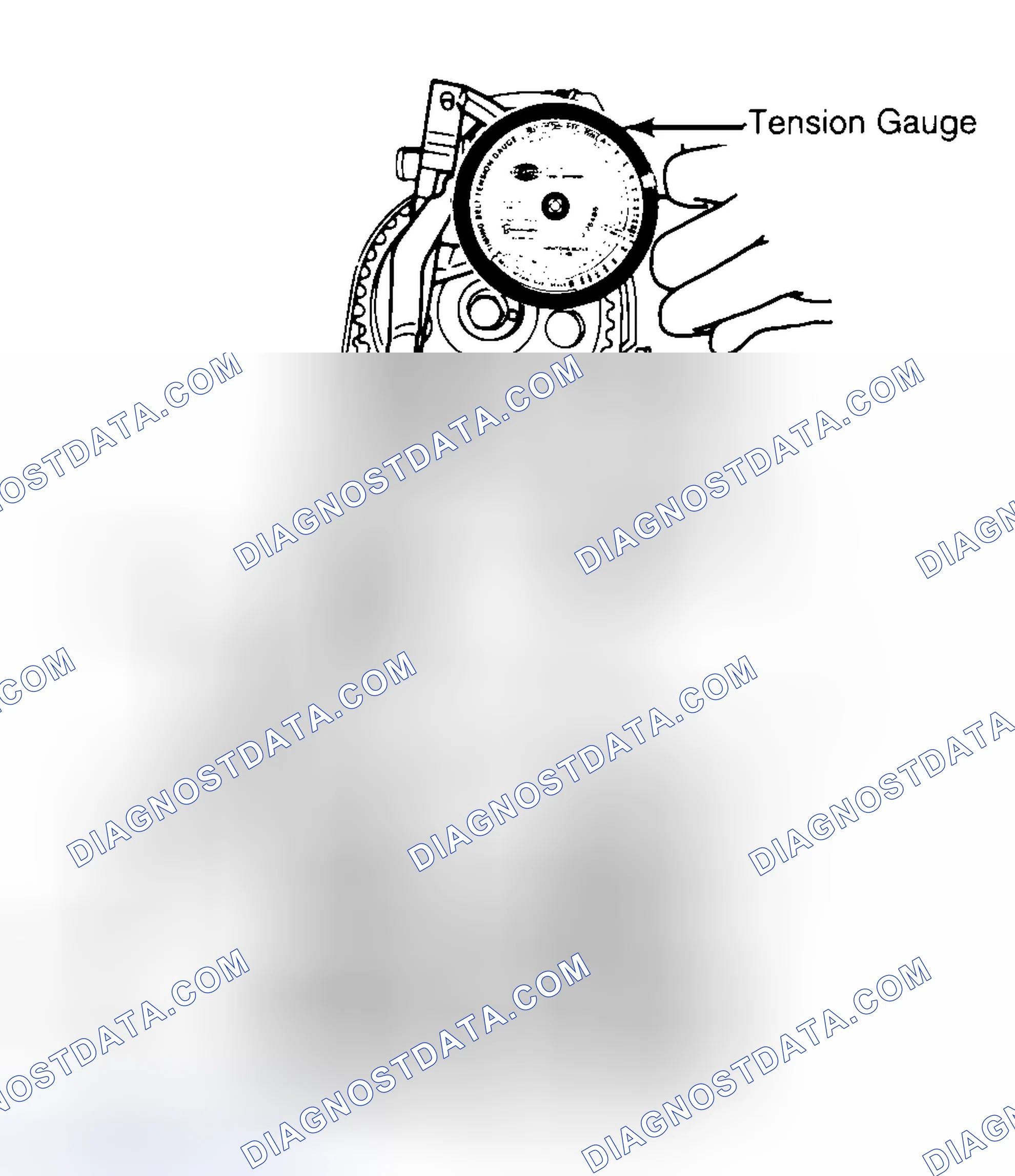 Scheme 3: Adjusting Typical Timing Belt Tension