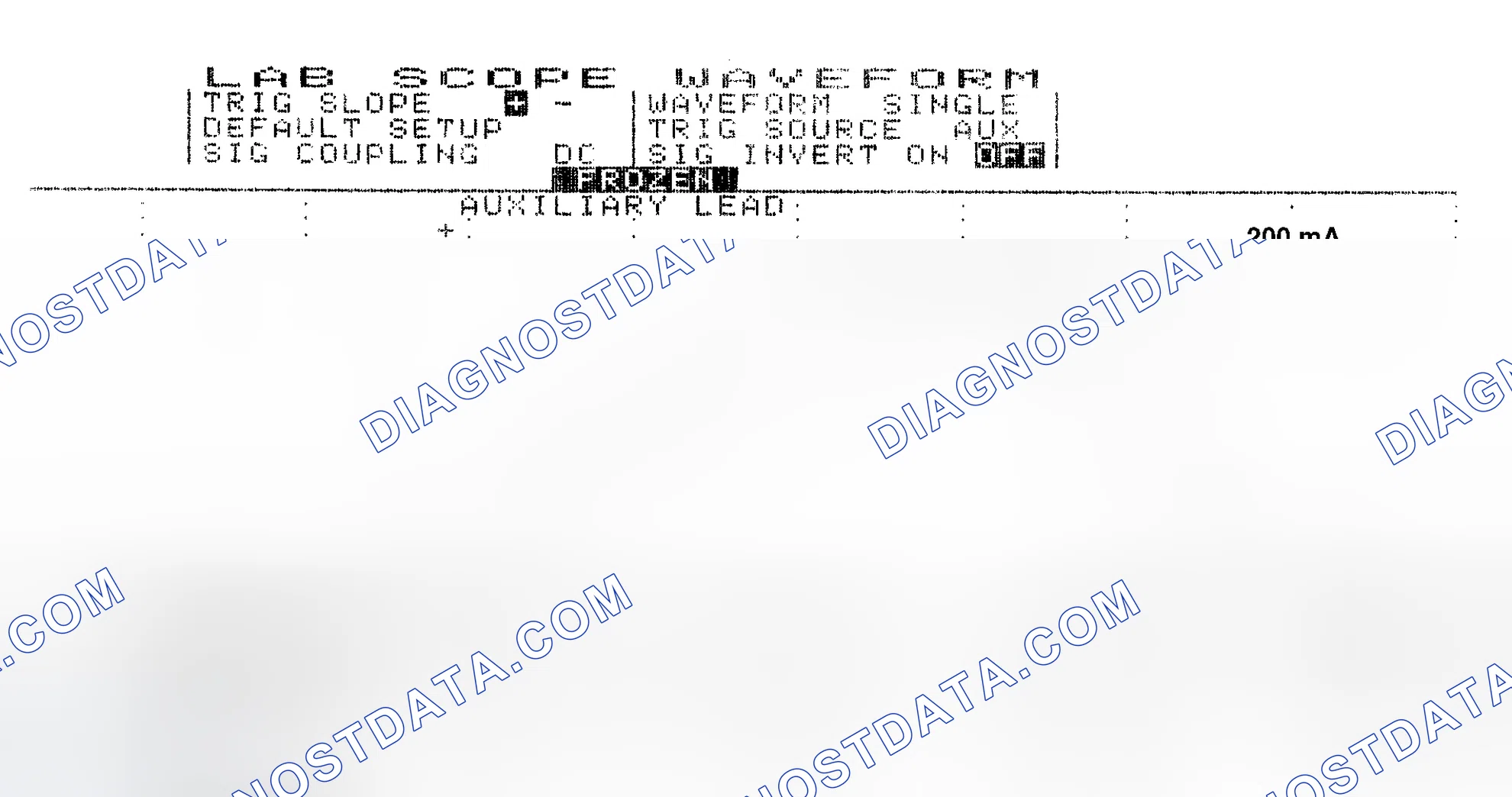 Scheme 13: Single Injector w/Normal Current Flow - Current Pattern