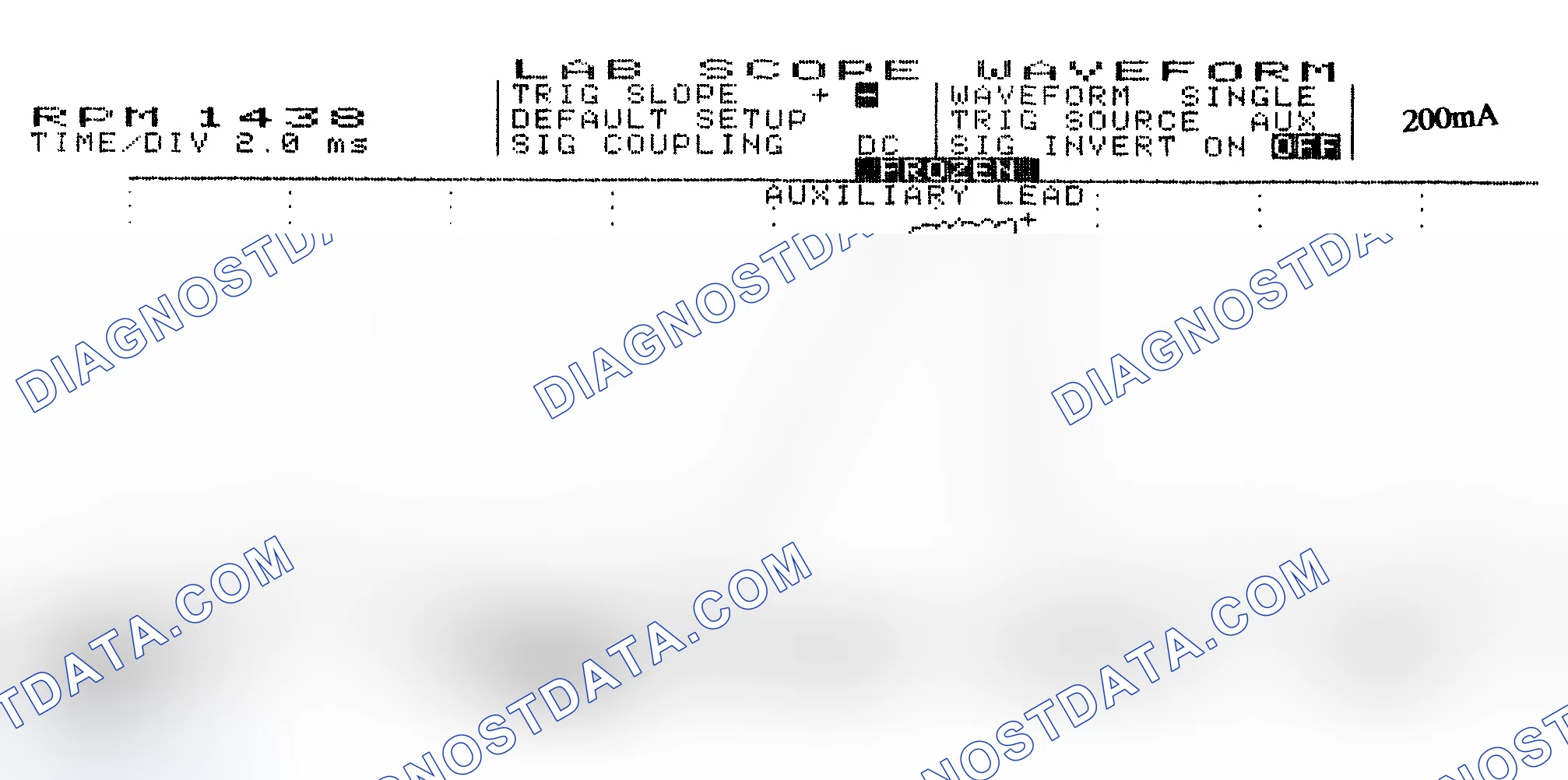 Scheme 15: Single Injector w/Normal Current Flow - Current Pattern