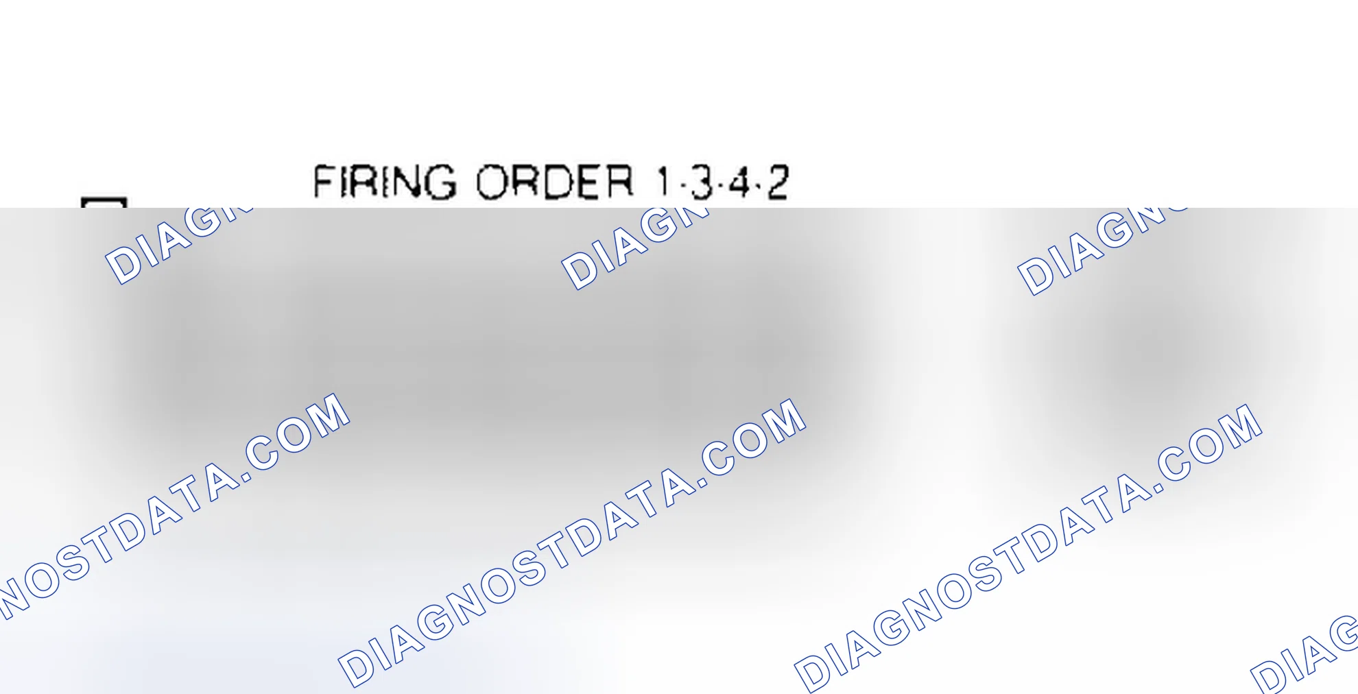 Scheme 1: Firing Order & Distributor Rotation (4-Cyl.)