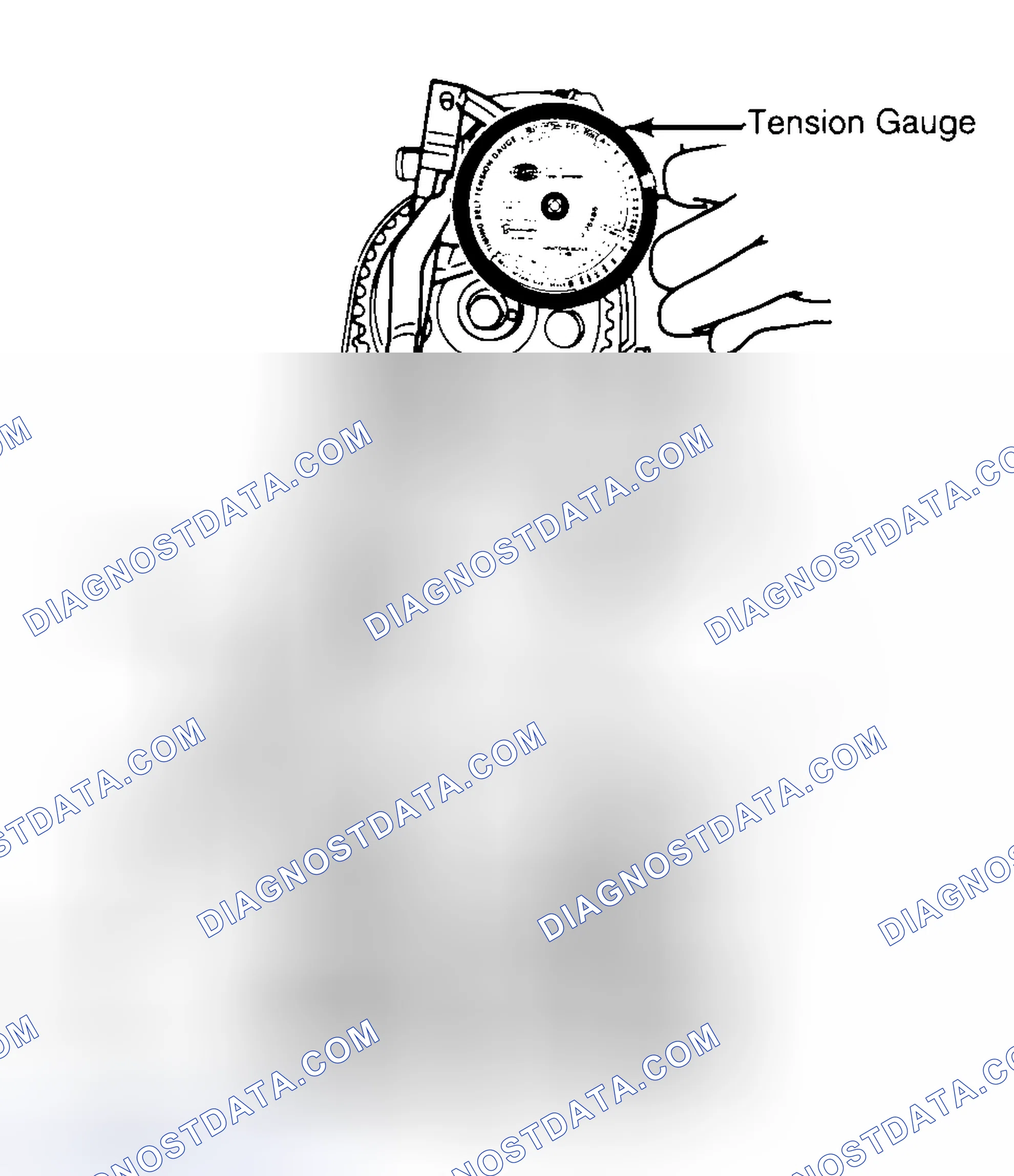 Scheme 3: Adjusting Typical Timing Belt Tension