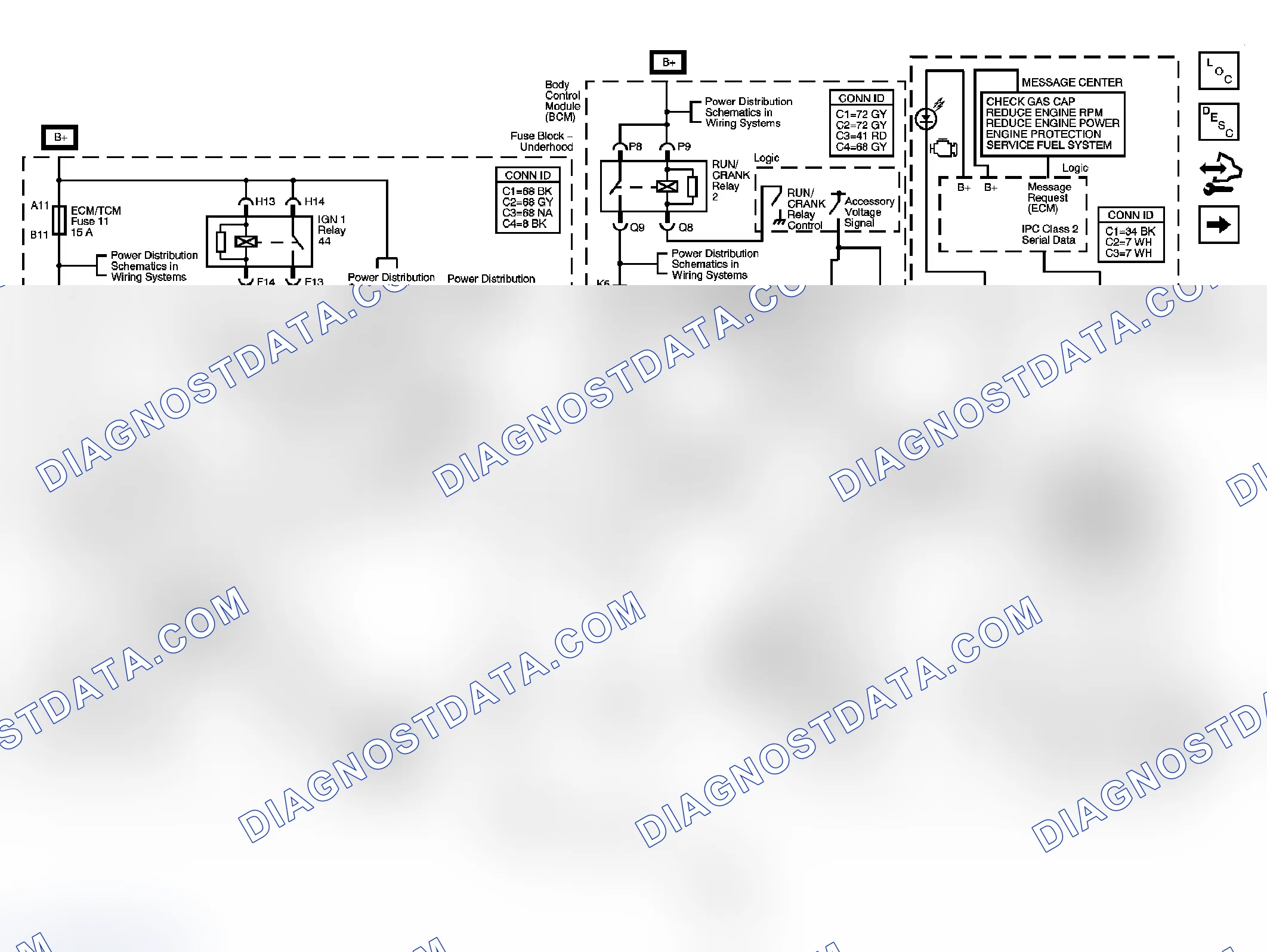 Scheme 5: Engine Controls Schematics