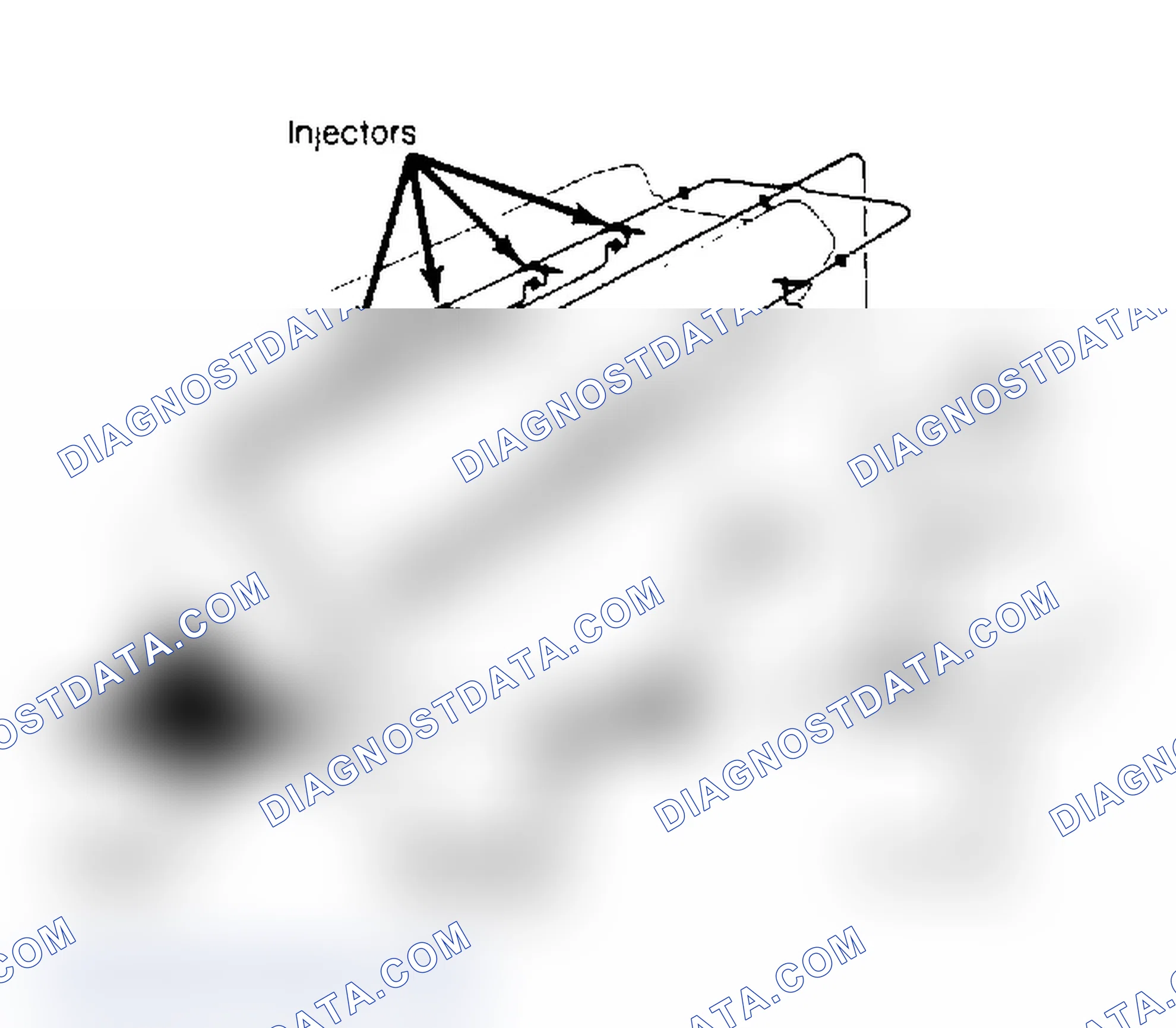 Scheme 20: Diesel Injection System Fuel Circuit Secondary fuel filter is mounted on side of engine block.