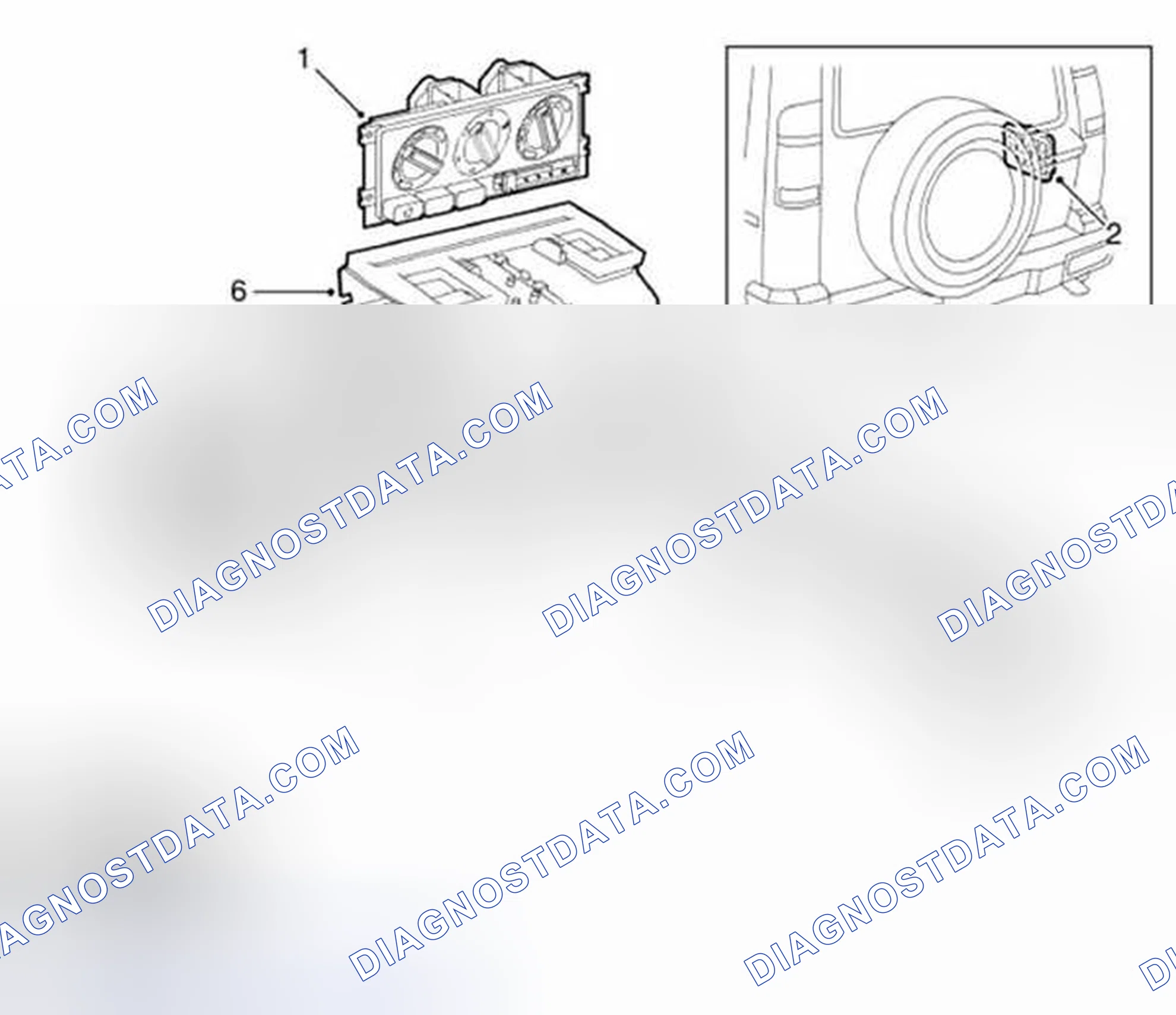 Scheme 1: Heating and ventilation component layout